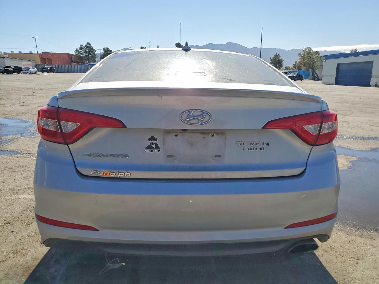 2015 Hyundai Sonata Se Silver vin: 5NPE24AF0FH018634