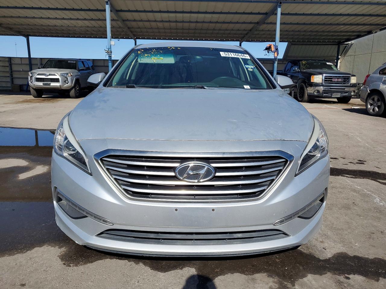 2015 Hyundai Sonata Se Silver vin: 5NPE24AF0FH018634