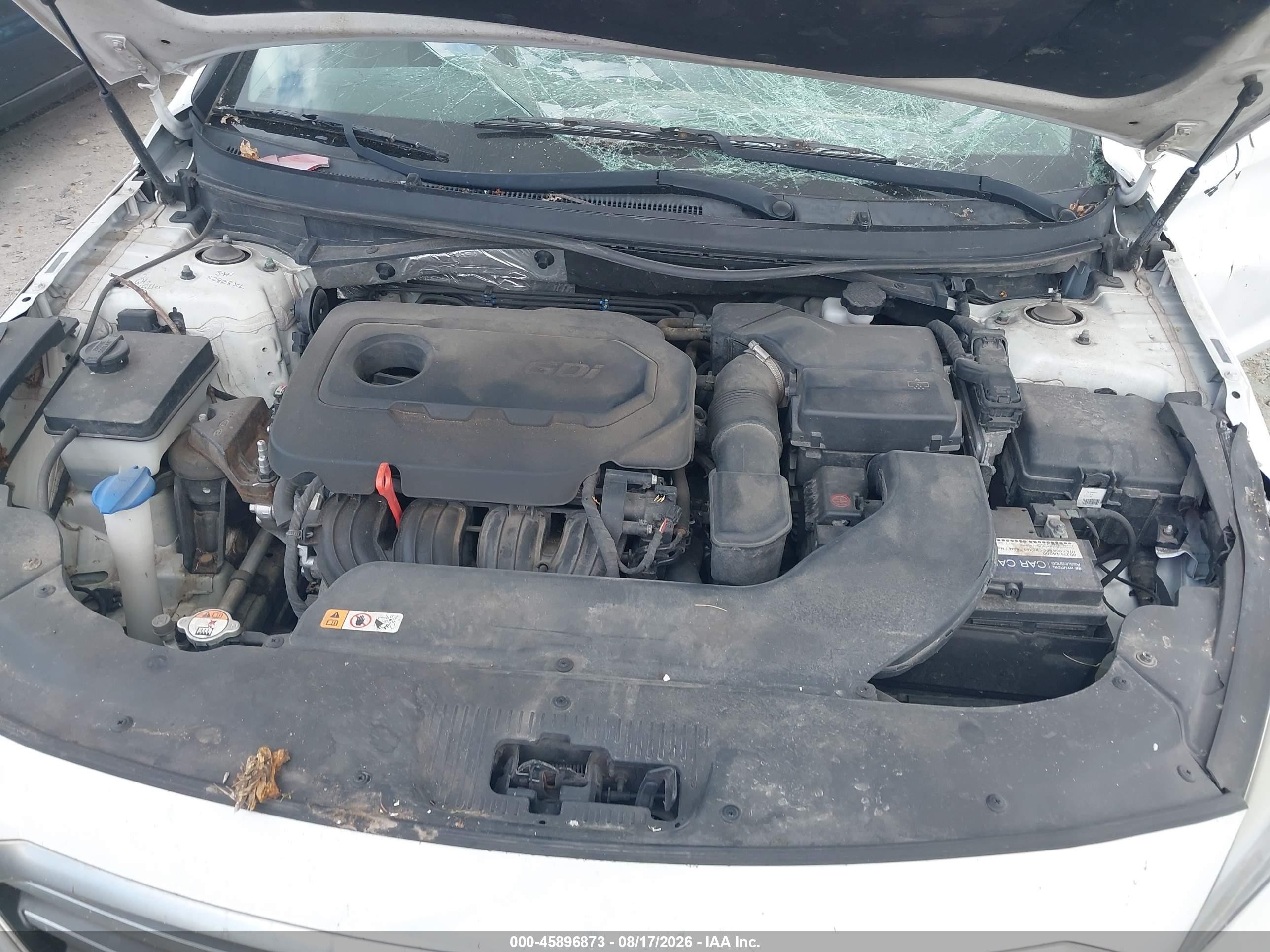 2015 Hyundai Sonata Se Белый vin: 5NPE24AF0FH022005