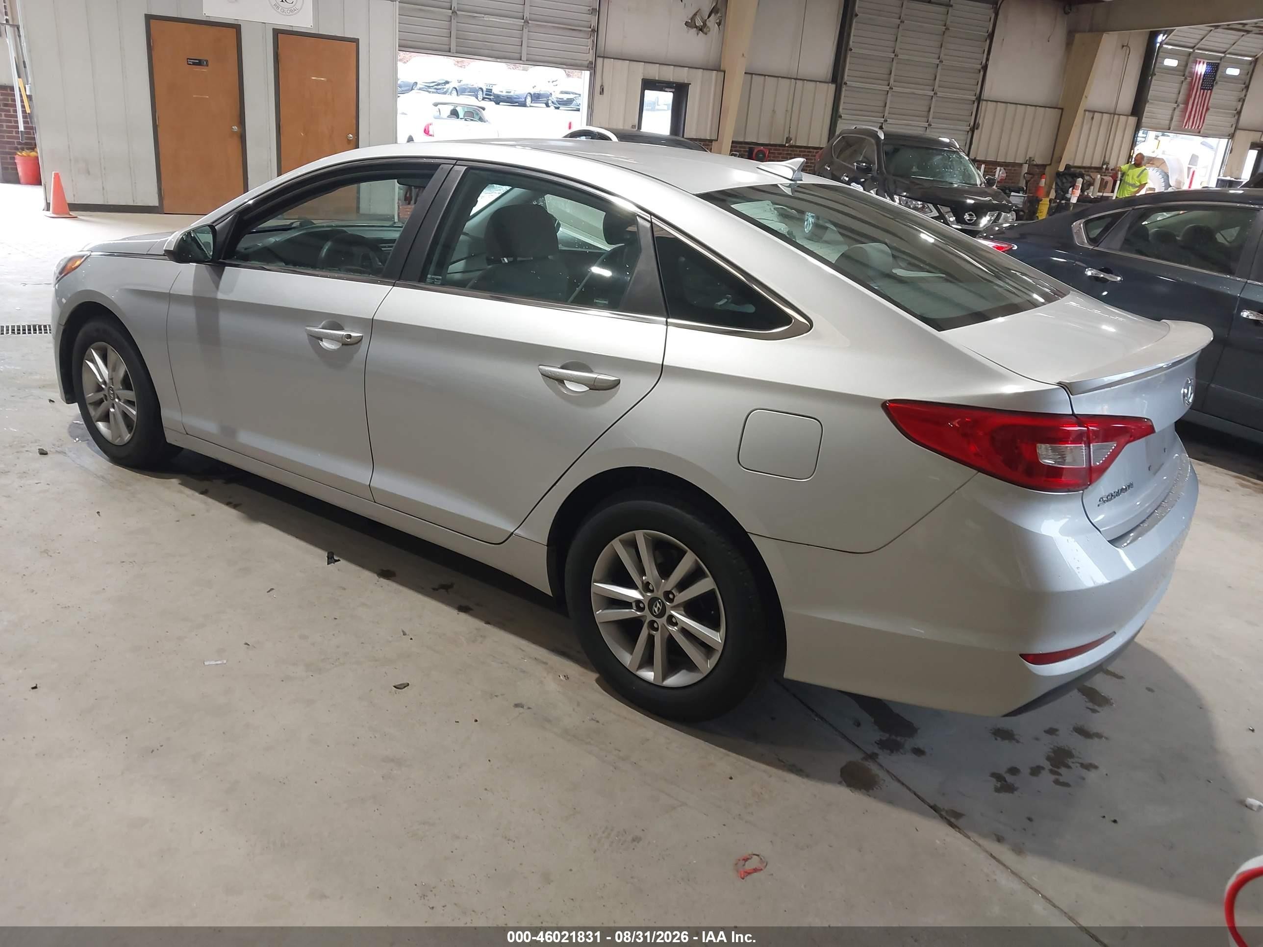 2015 Hyundai Sonata Se Silver vin: 5NPE24AF0FH025387
