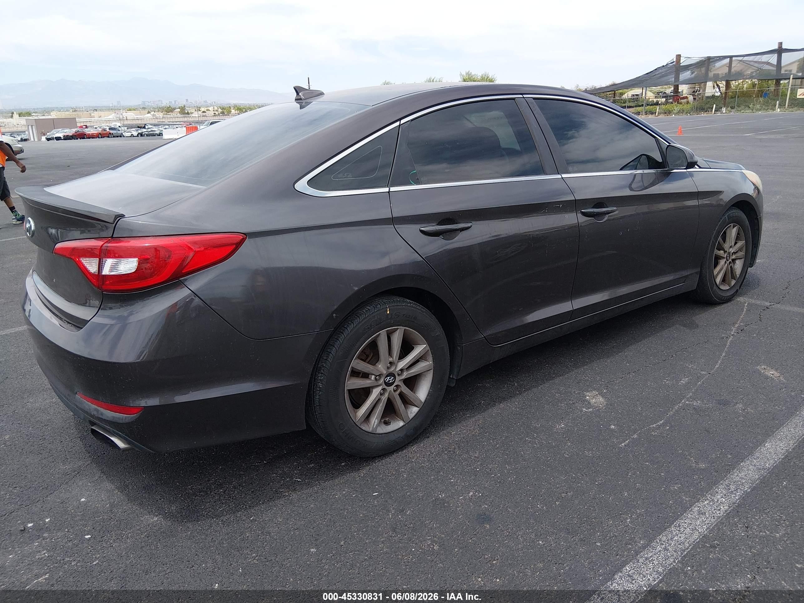 2015 Hyundai Sonata Se Brown vin: 5NPE24AF0FH026913