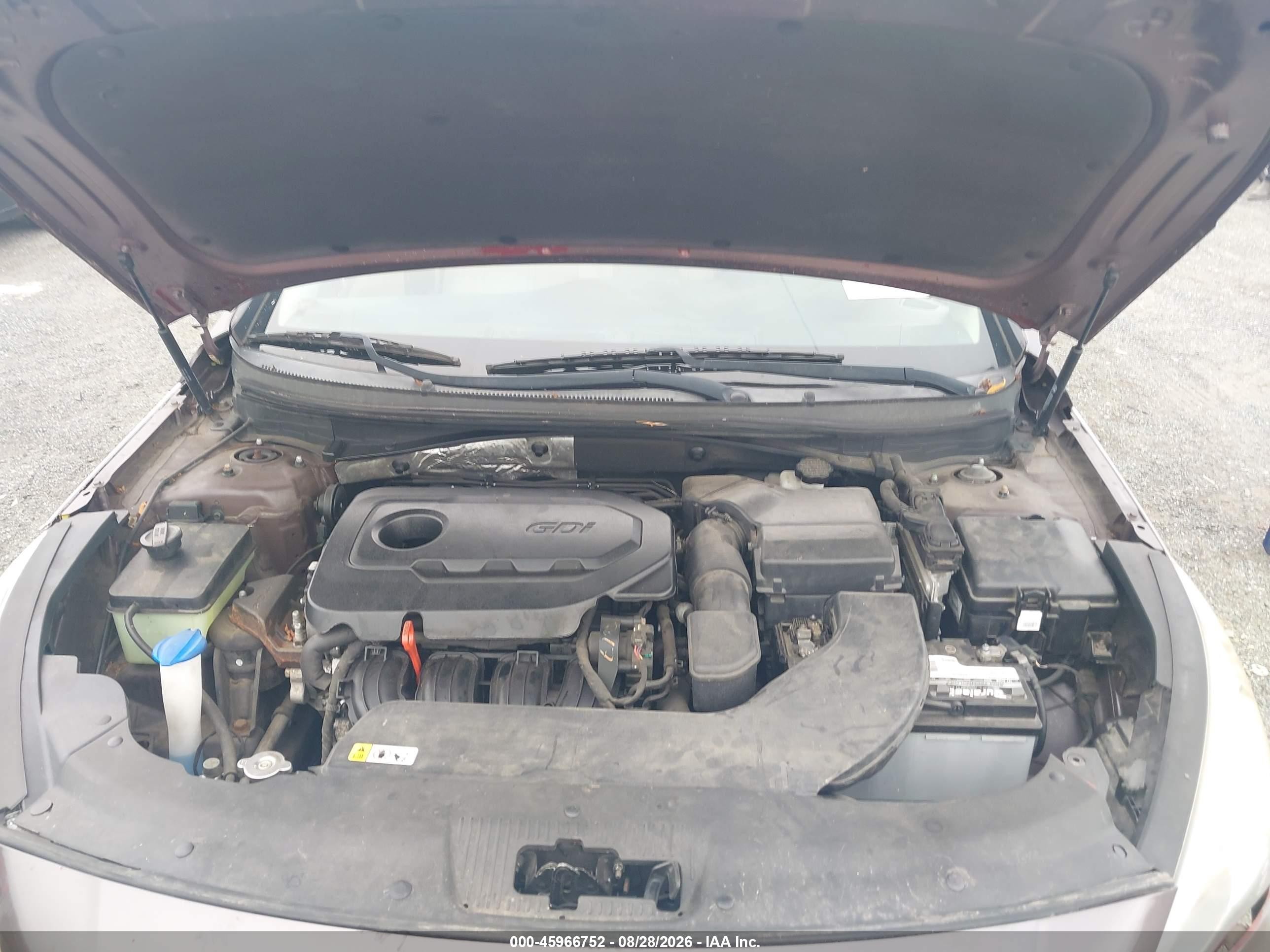 2015 Hyundai Sonata Se Brown vin: 5NPE24AF0FH027768