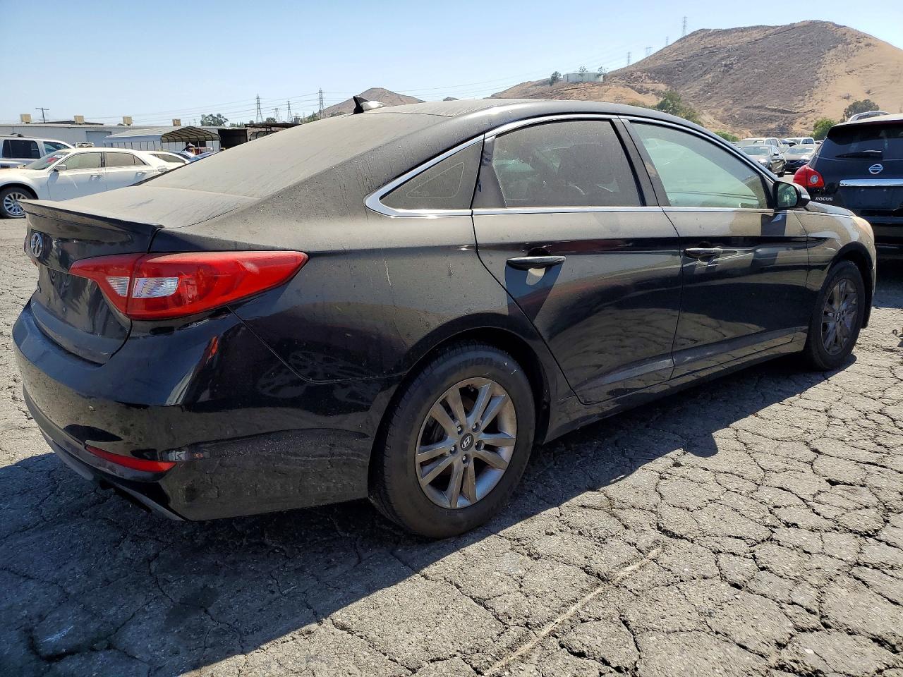 2015 Hyundai Sonata Se Black vin: 5NPE24AF0FH053688