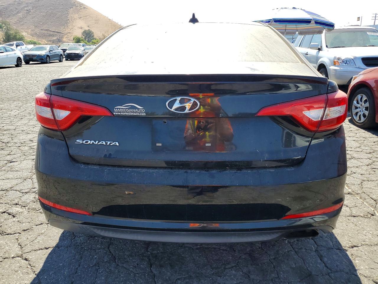 2015 Hyundai Sonata Se Black vin: 5NPE24AF0FH053688