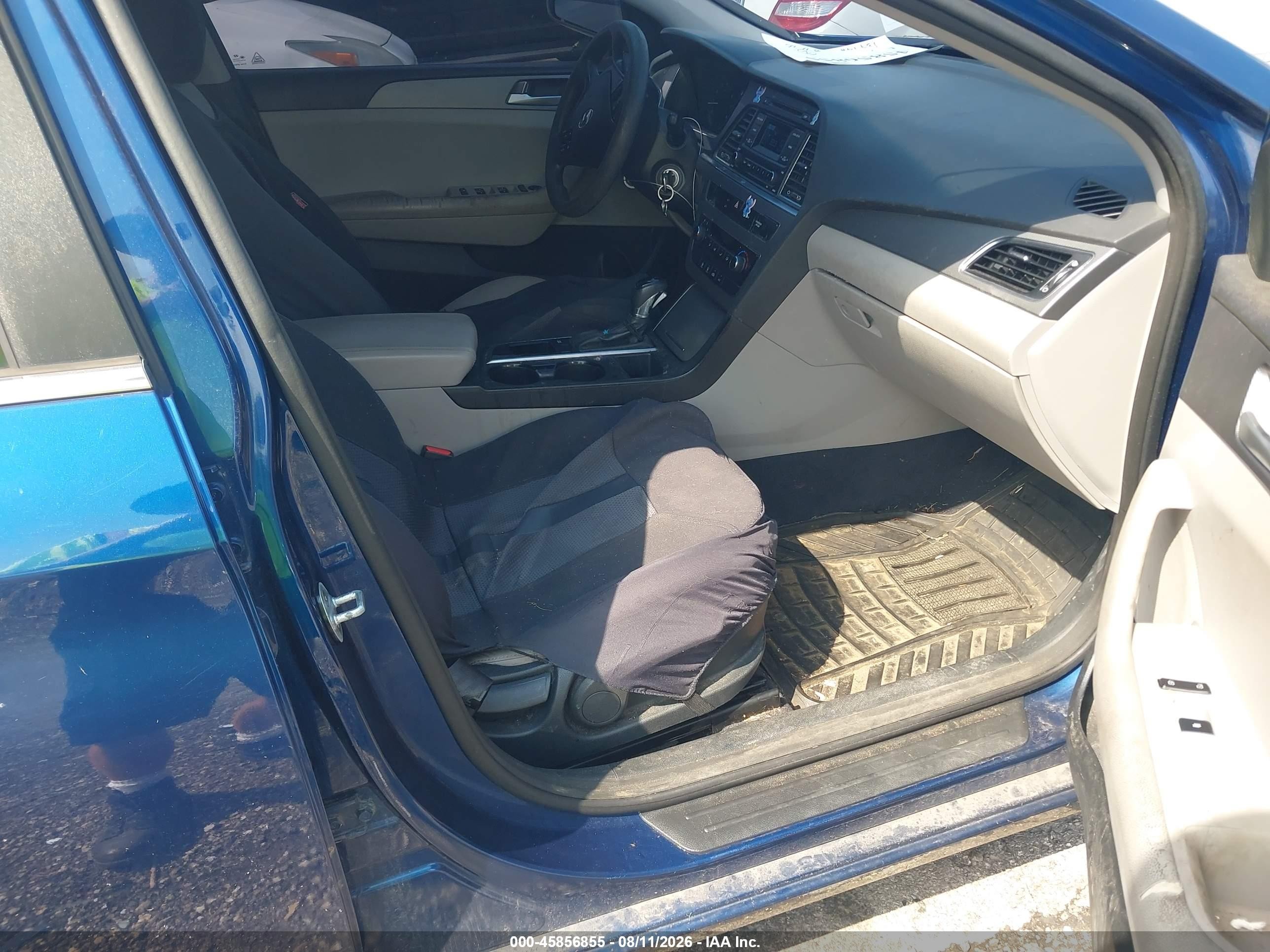 2015 Hyundai Sonata Se Blue vin: 5NPE24AF0FH066070