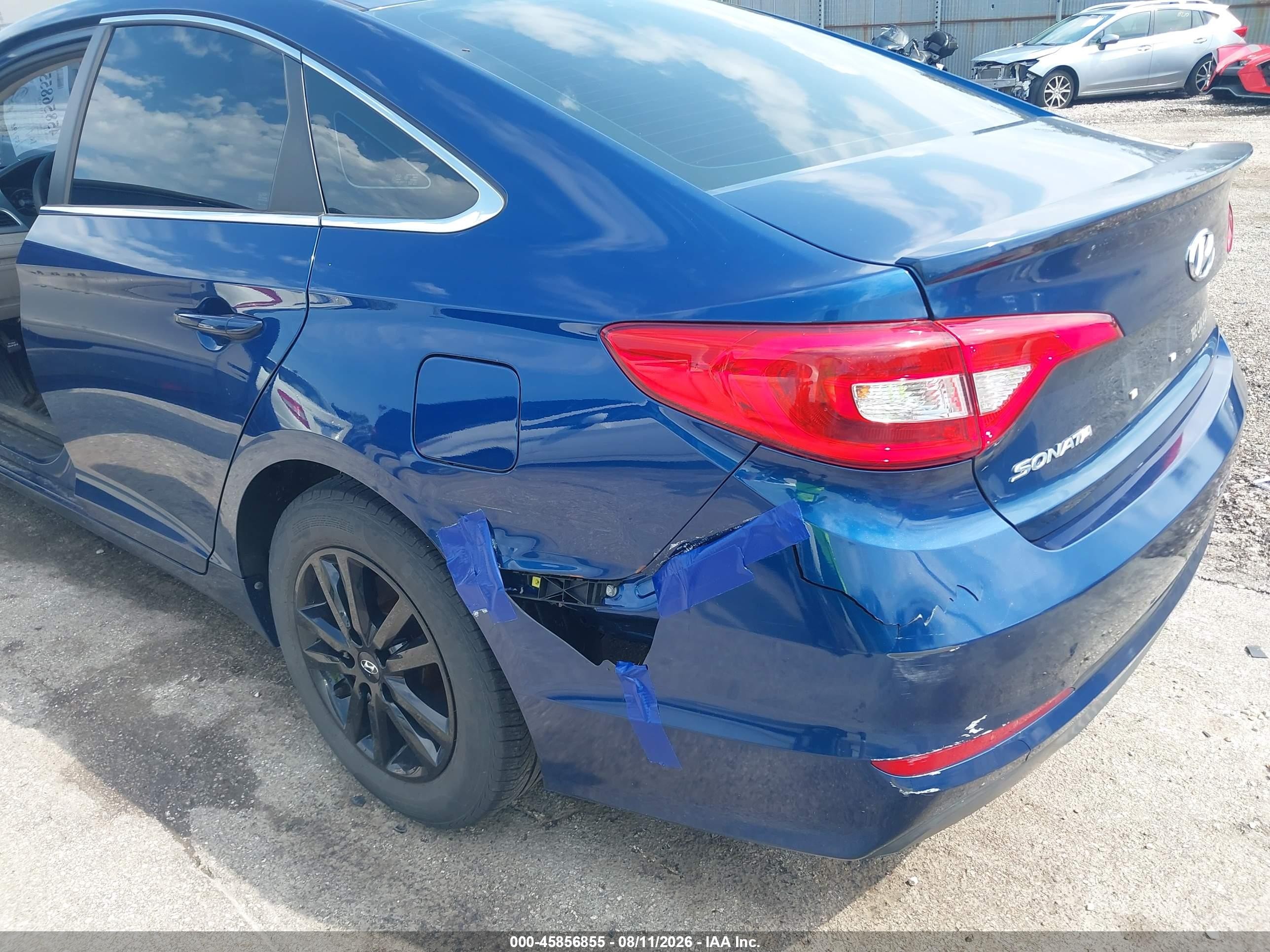 2015 Hyundai Sonata Se Blue vin: 5NPE24AF0FH066070