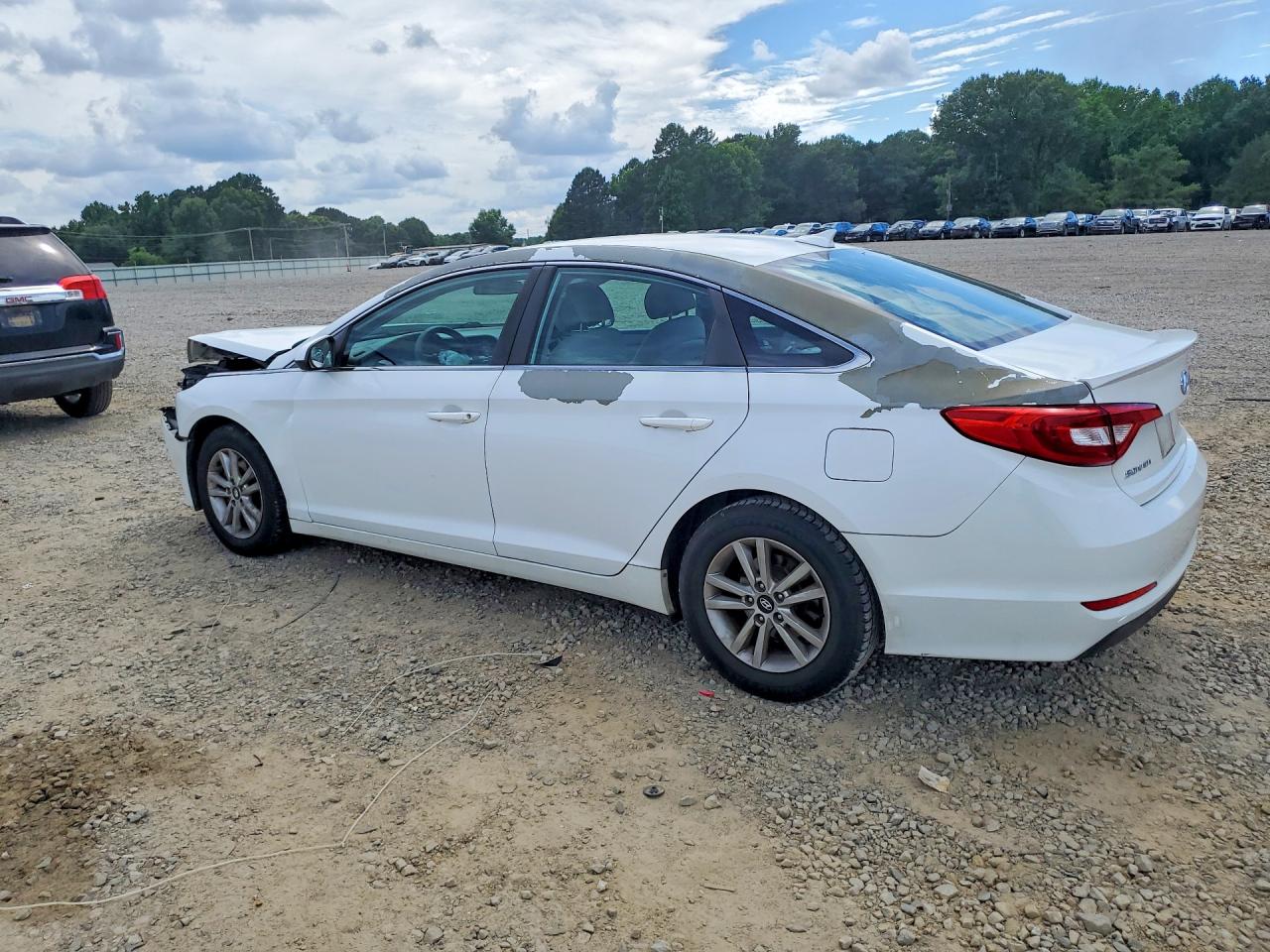 2015 Hyundai Sonata Se Белый vin: 5NPE24AF0FH068983