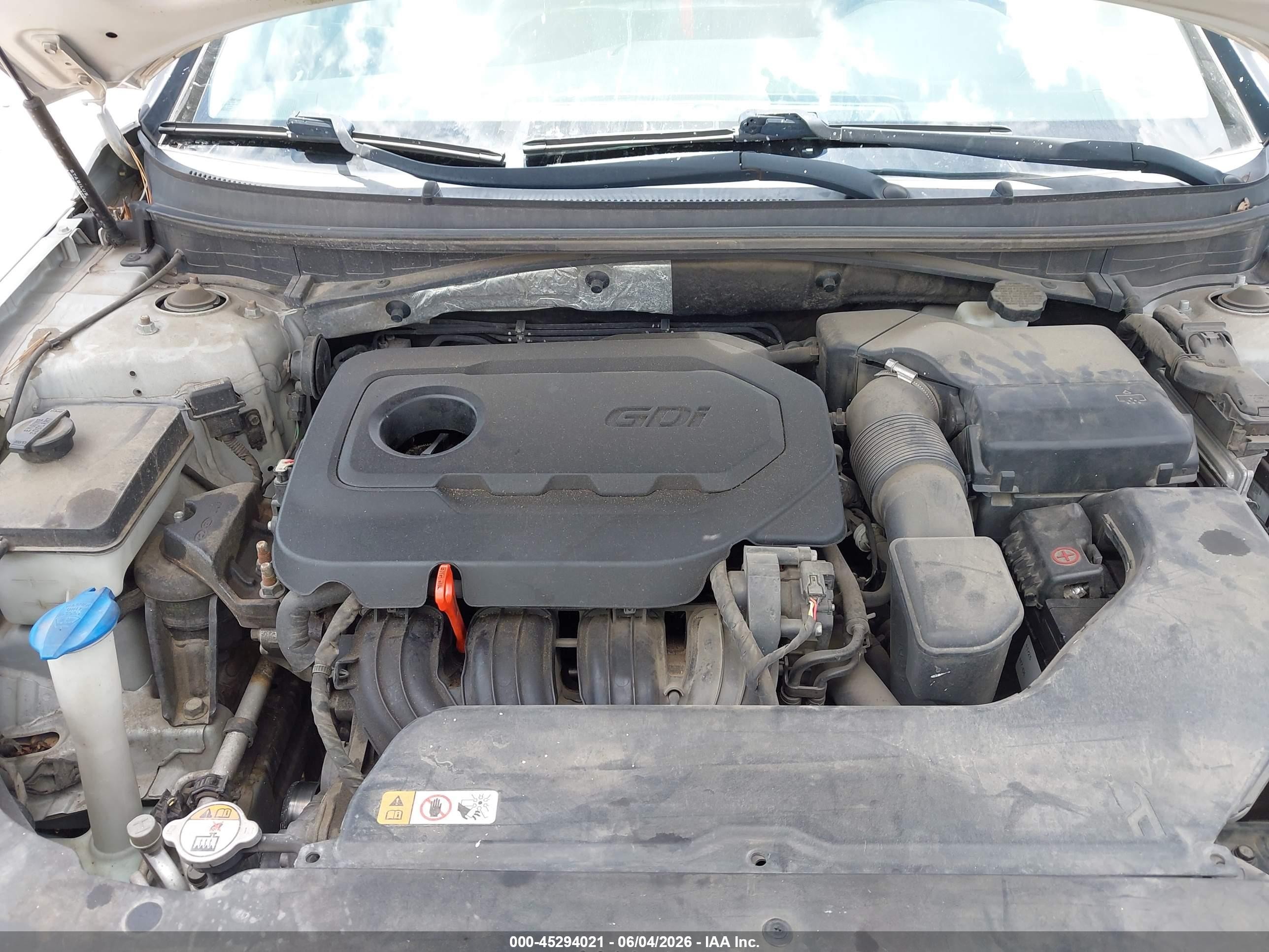 2015 Hyundai Sonata Se Silver vin: 5NPE24AF0FH093379