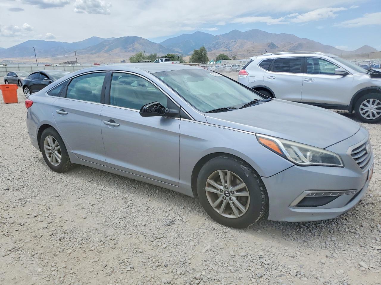 2015 Hyundai Sonata Se Silver vin: 5NPE24AF0FH116806