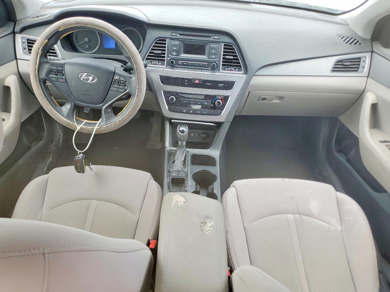2015 Hyundai Sonata Se Silver vin: 5NPE24AF0FH116806