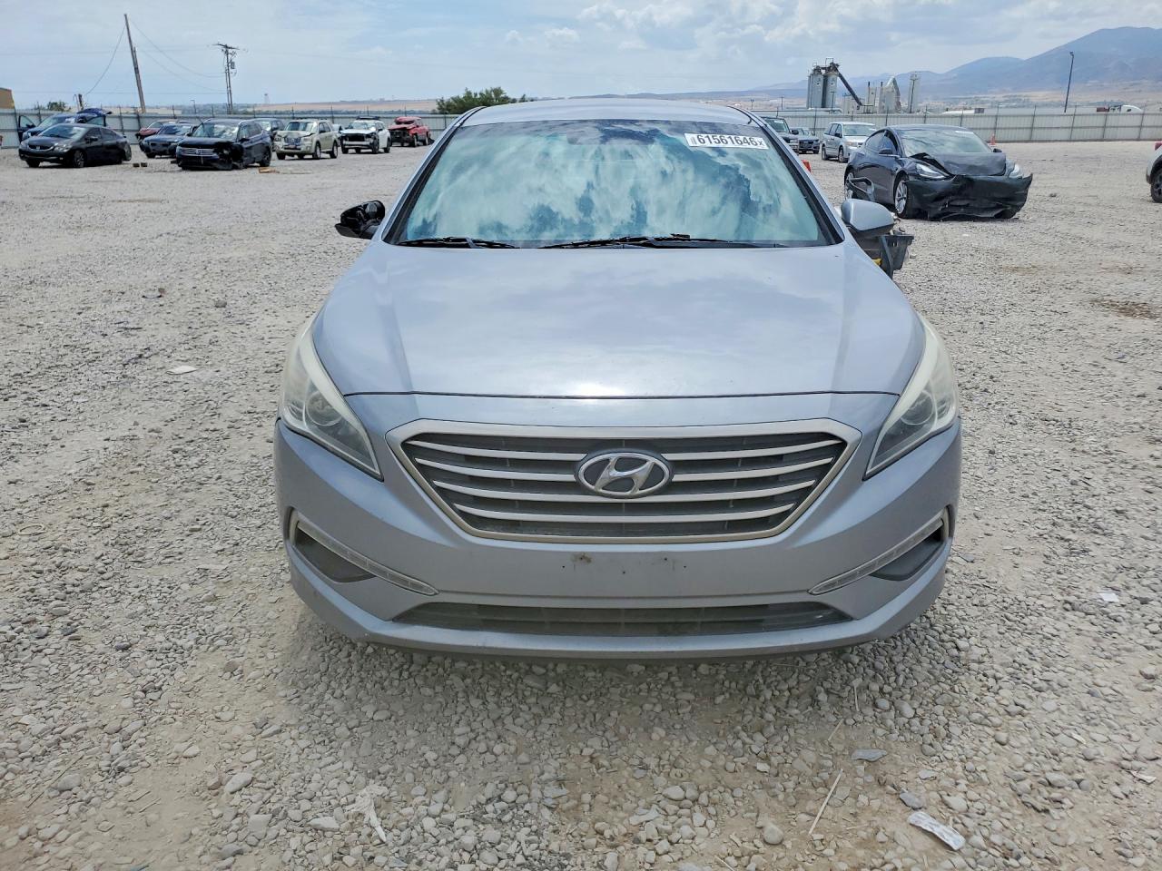 2015 Hyundai Sonata Se Silver vin: 5NPE24AF0FH116806