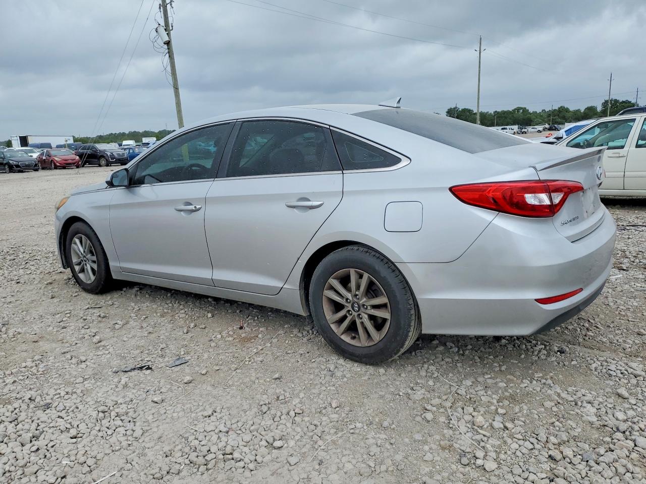2015 Hyundai Sonata Se Silver vin: 5NPE24AF0FH118667
