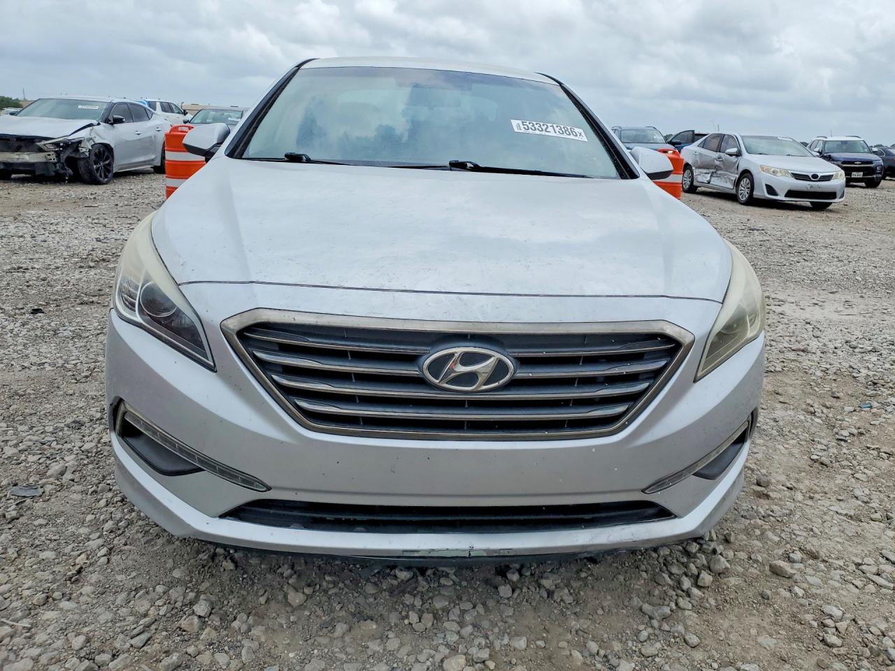2015 Hyundai Sonata Se Silver vin: 5NPE24AF0FH118667