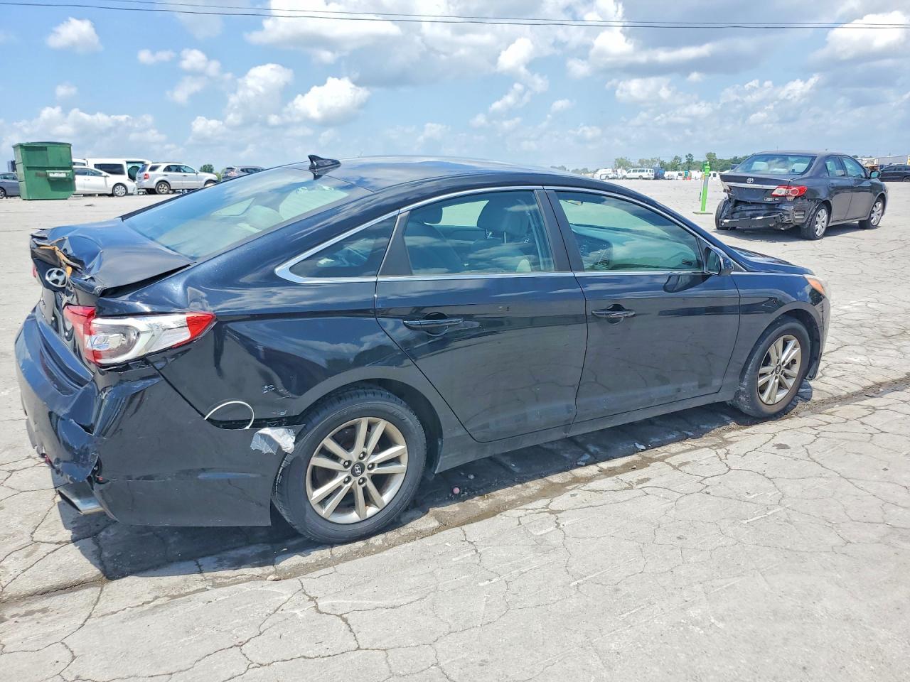 2015 Hyundai Sonata Se Black vin: 5NPE24AF0FH140717
