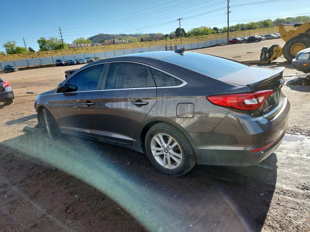 2015 Hyundai Sonata Se Gray vin: 5NPE24AF0FH157405