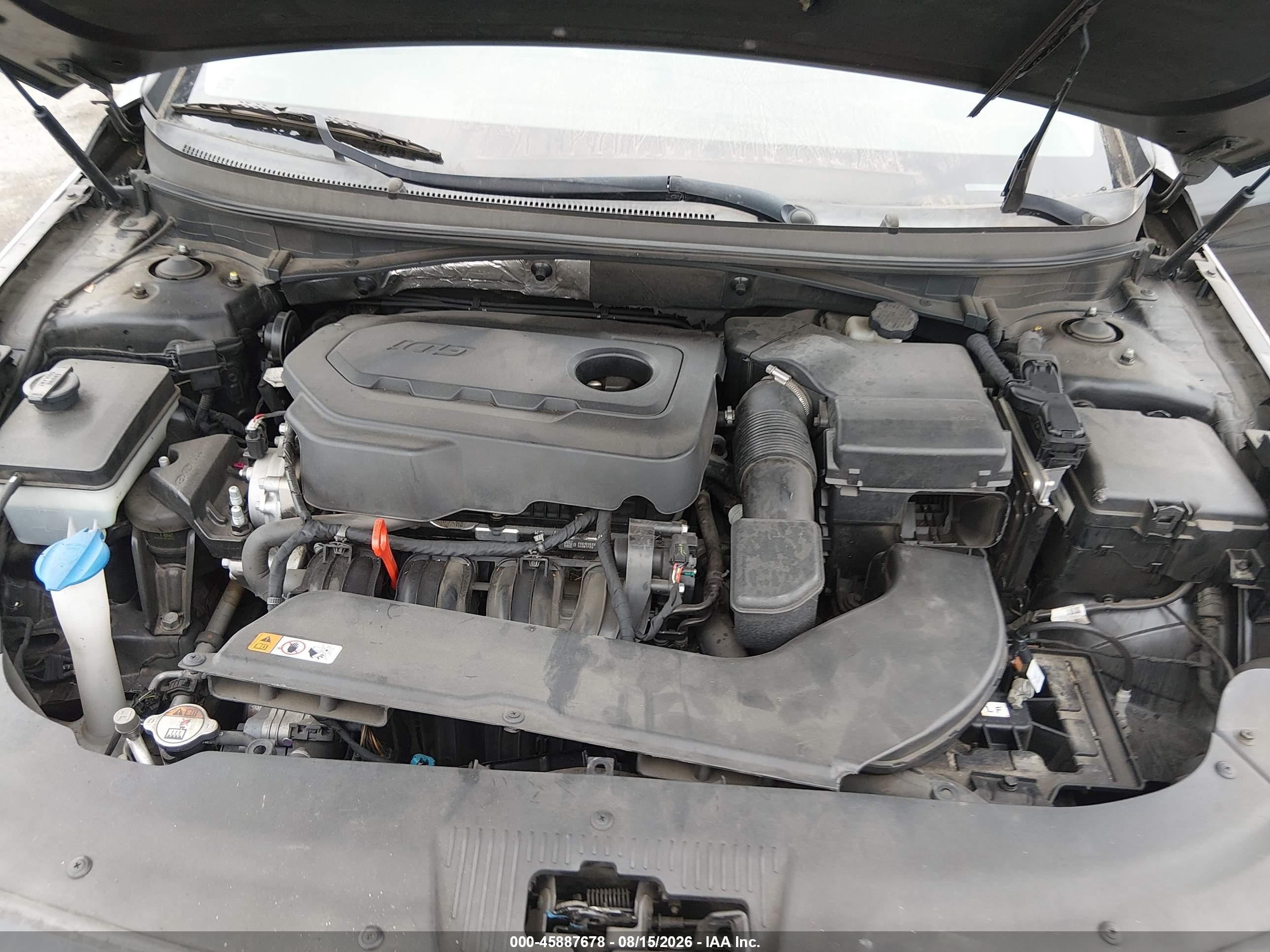 2015 Hyundai Sonata Se Черный vin: 5NPE24AF0FH163057
