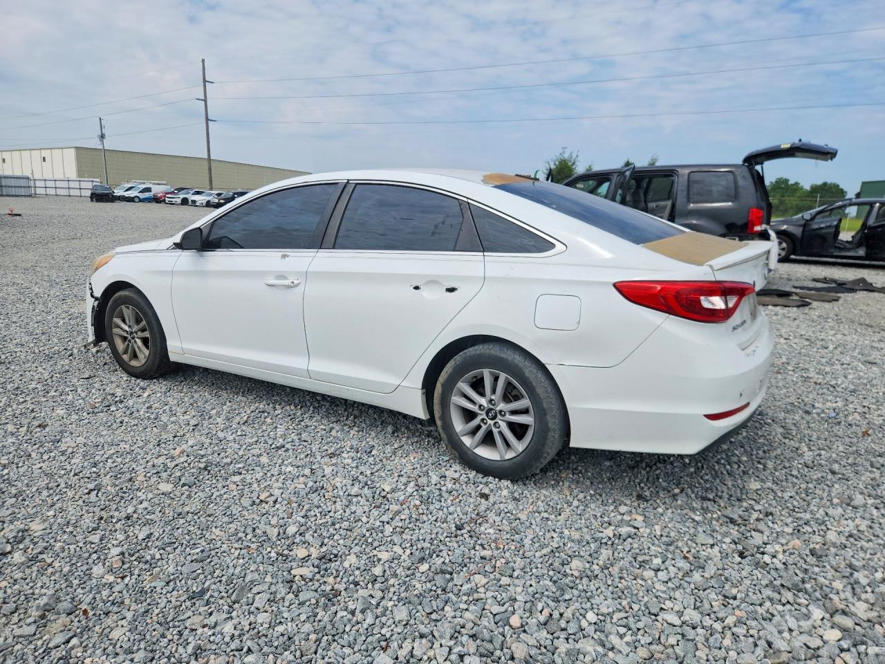 2015 Hyundai Sonata Se White vin: 5NPE24AF0FH168193