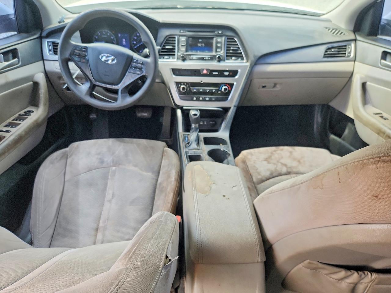 2015 Hyundai Sonata Se White vin: 5NPE24AF0FH168193