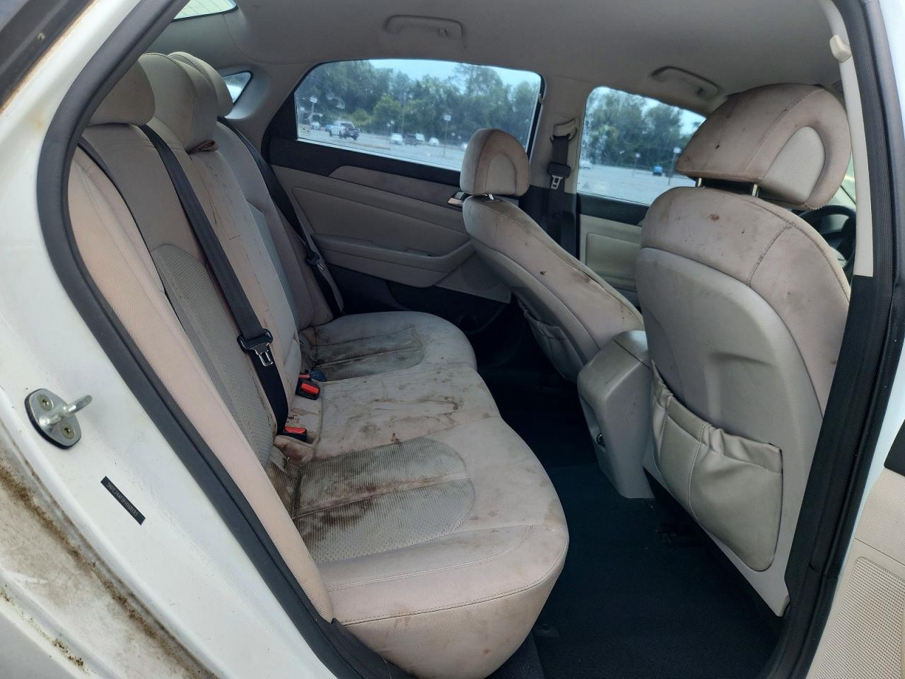 2015 Hyundai Sonata Se White vin: 5NPE24AF0FH168193