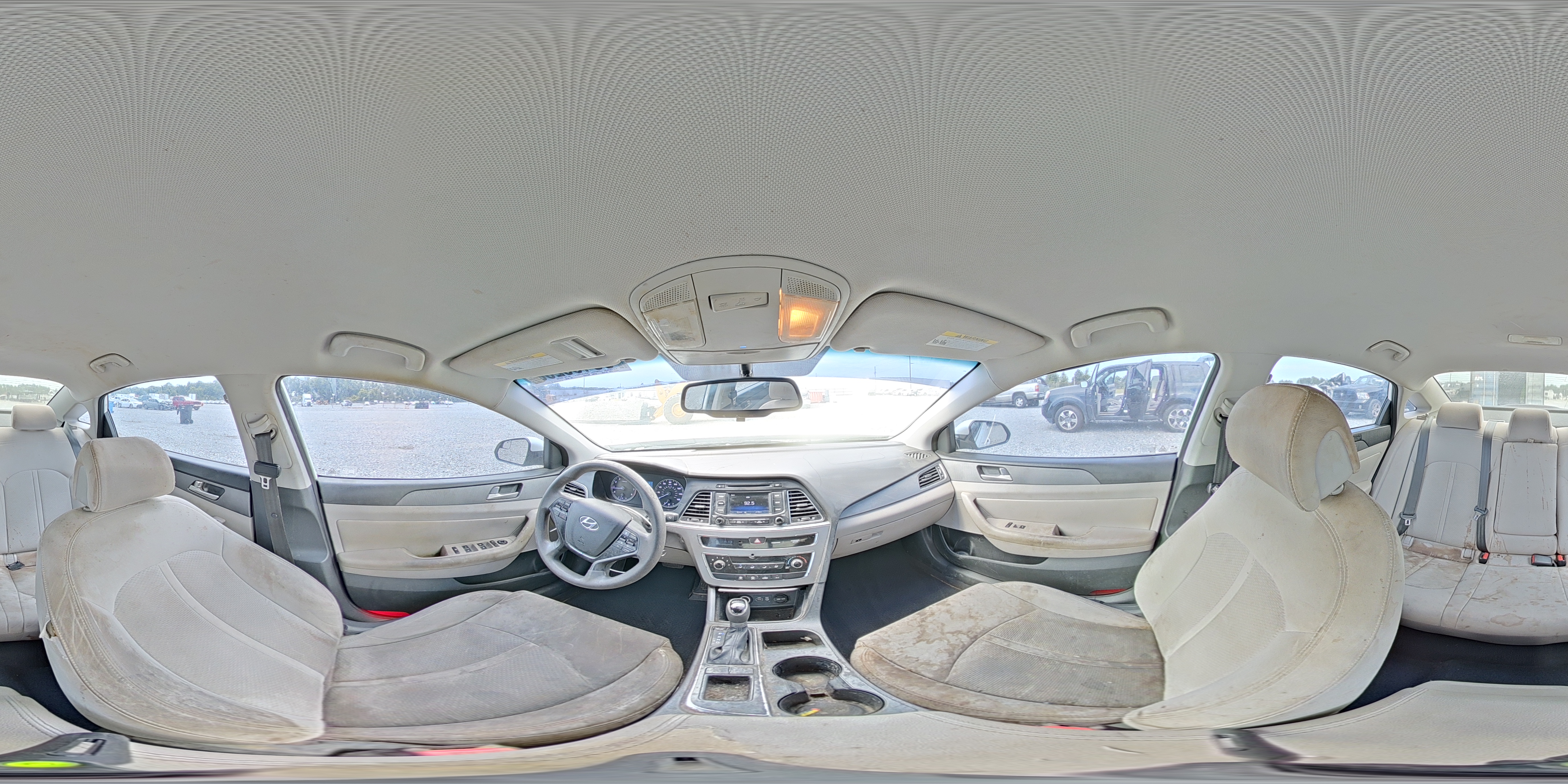 2015 Hyundai Sonata Se White vin: 5NPE24AF0FH168193