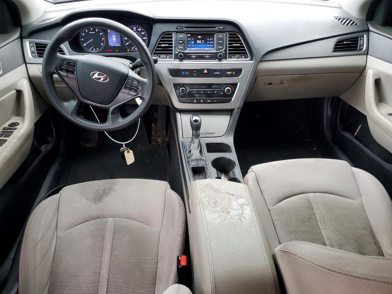 2015 Hyundai Sonata Se Синий vin: 5NPE24AF0FH170591