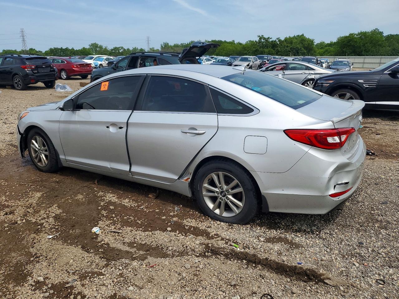 2015 Hyundai Sonata Se Silver vin: 5NPE24AF0FH171384
