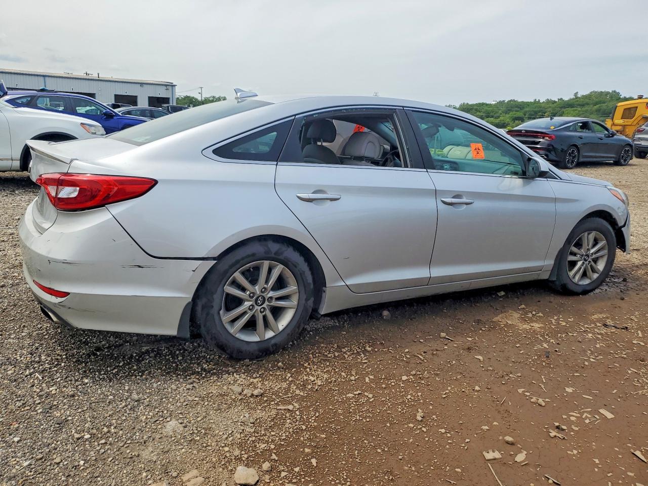 2015 Hyundai Sonata Se Silver vin: 5NPE24AF0FH171384