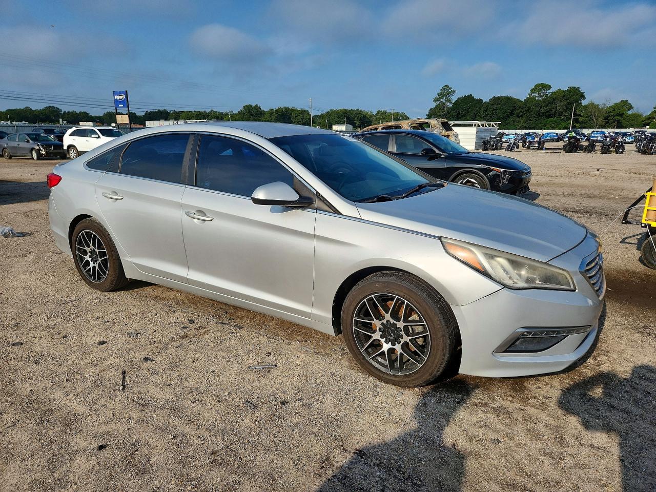 2015 Hyundai Sonata Se Silver vin: 5NPE24AF0FH182353