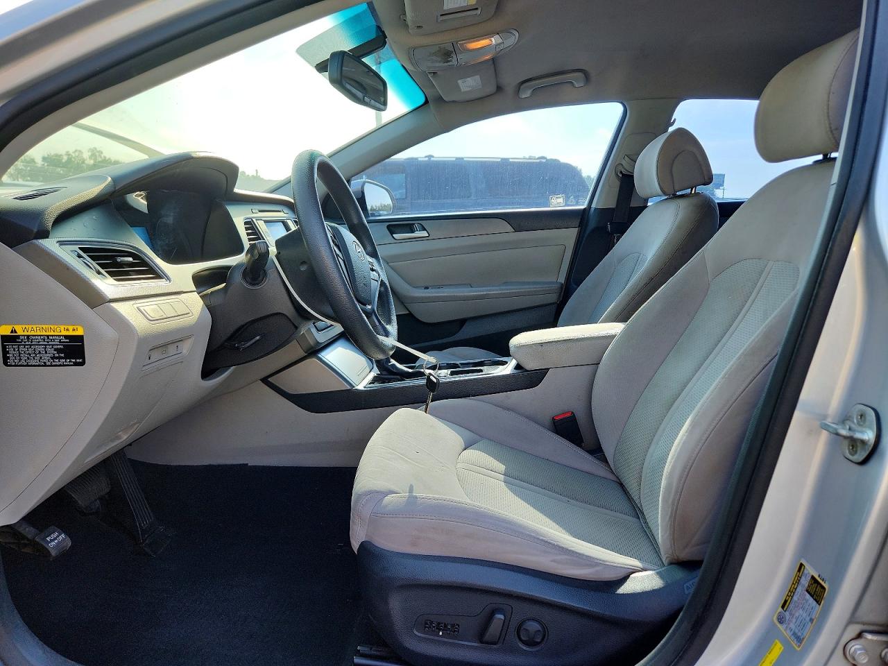 2015 Hyundai Sonata Se Silver vin: 5NPE24AF0FH182353