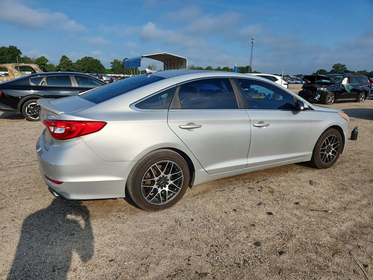2015 Hyundai Sonata Se Silver vin: 5NPE24AF0FH182353