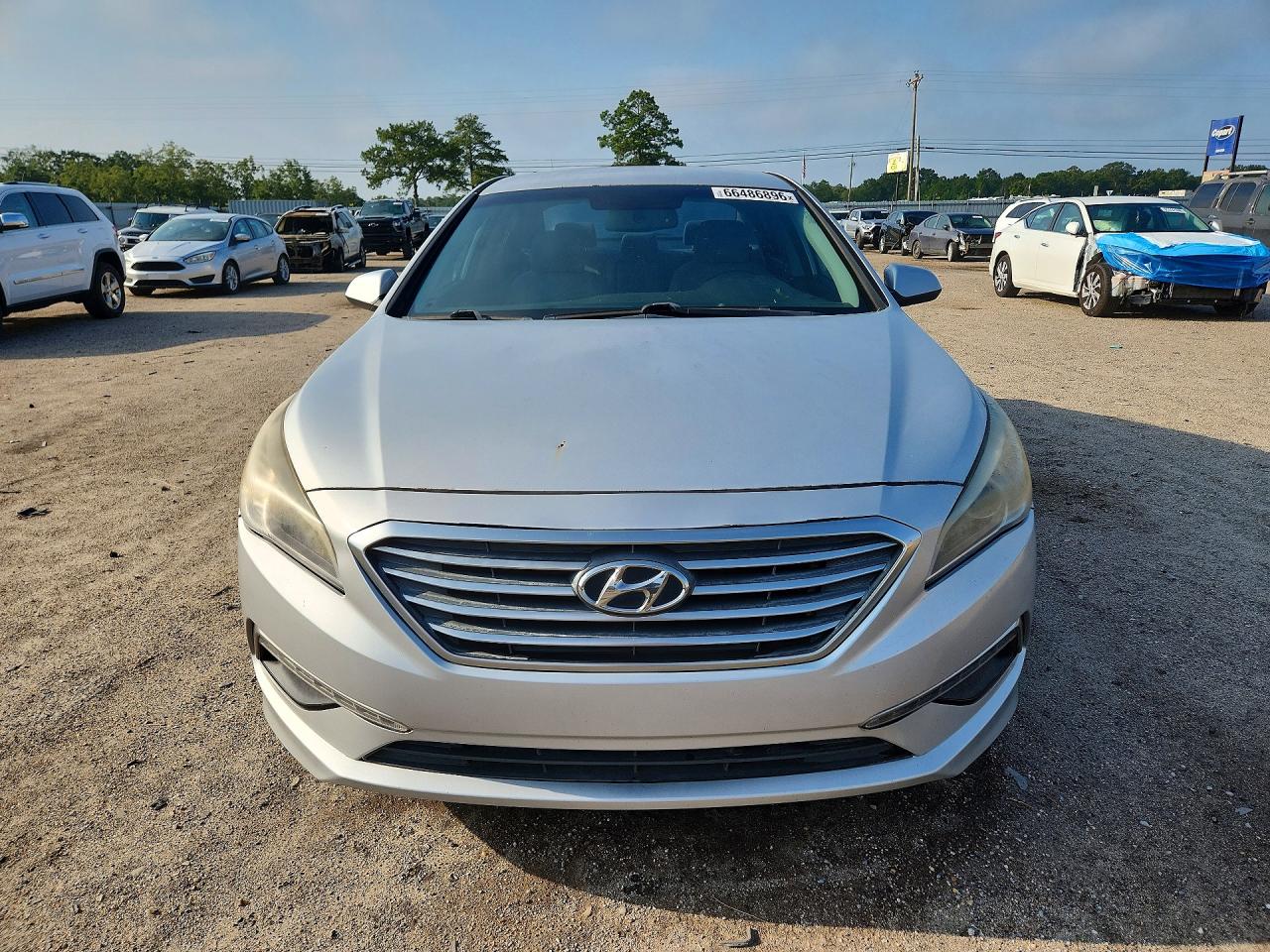 2015 Hyundai Sonata Se Silver vin: 5NPE24AF0FH182353