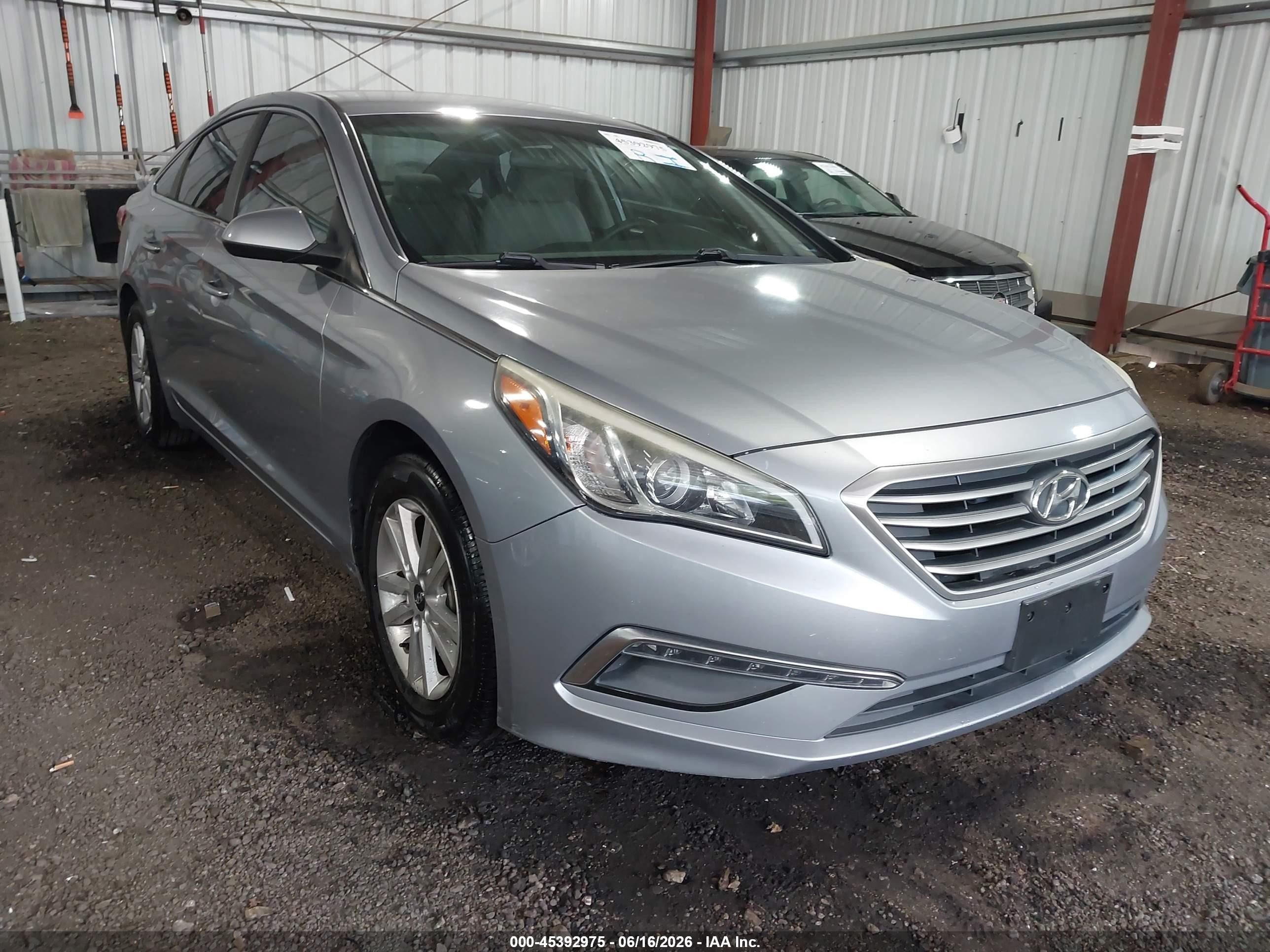 2015 Hyundai Sonata Se Light Blue vin: 5NPE24AF0FH187679
