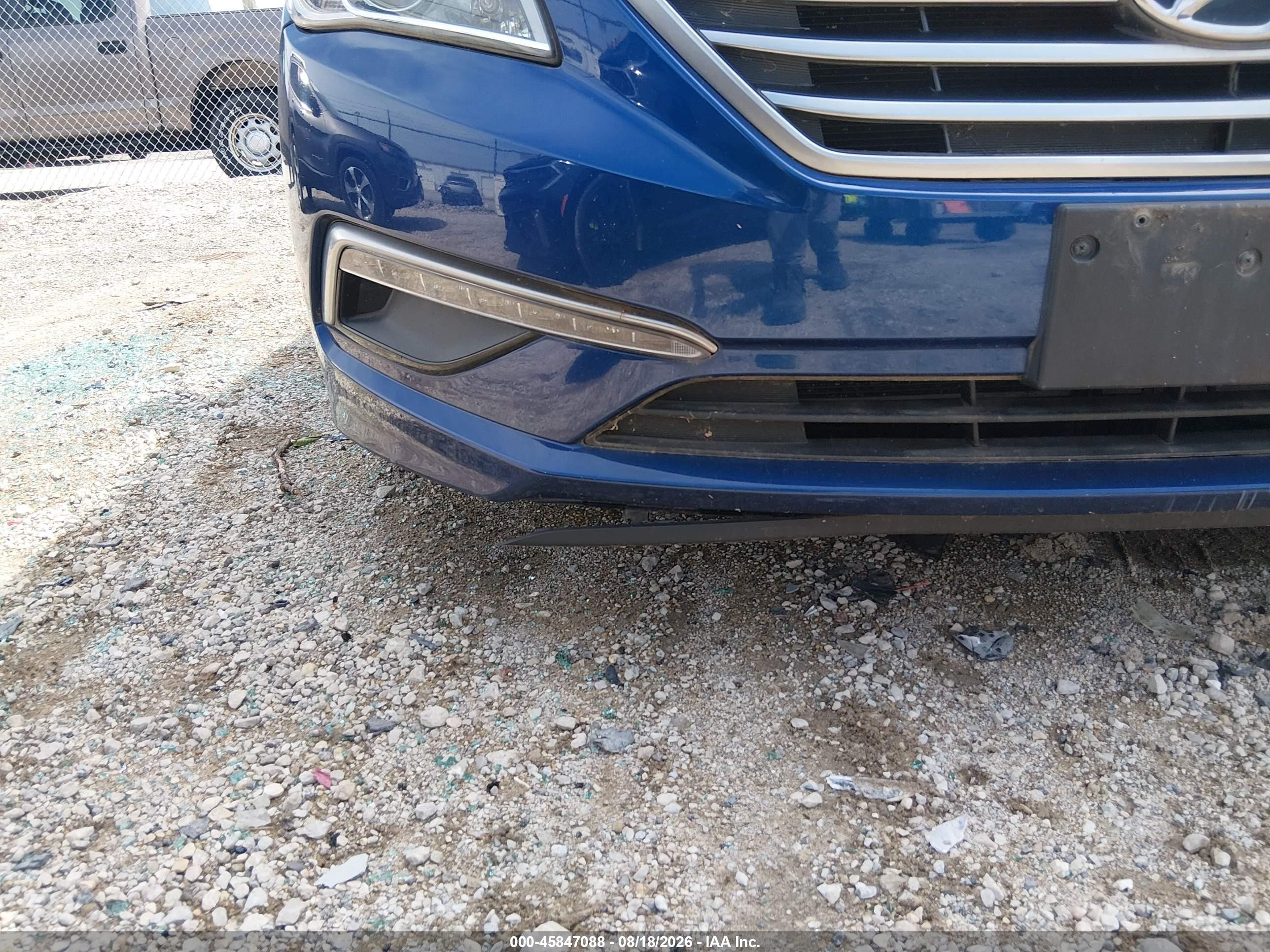 2015 Hyundai Sonata Se Blue vin: 5NPE24AF0FH199427