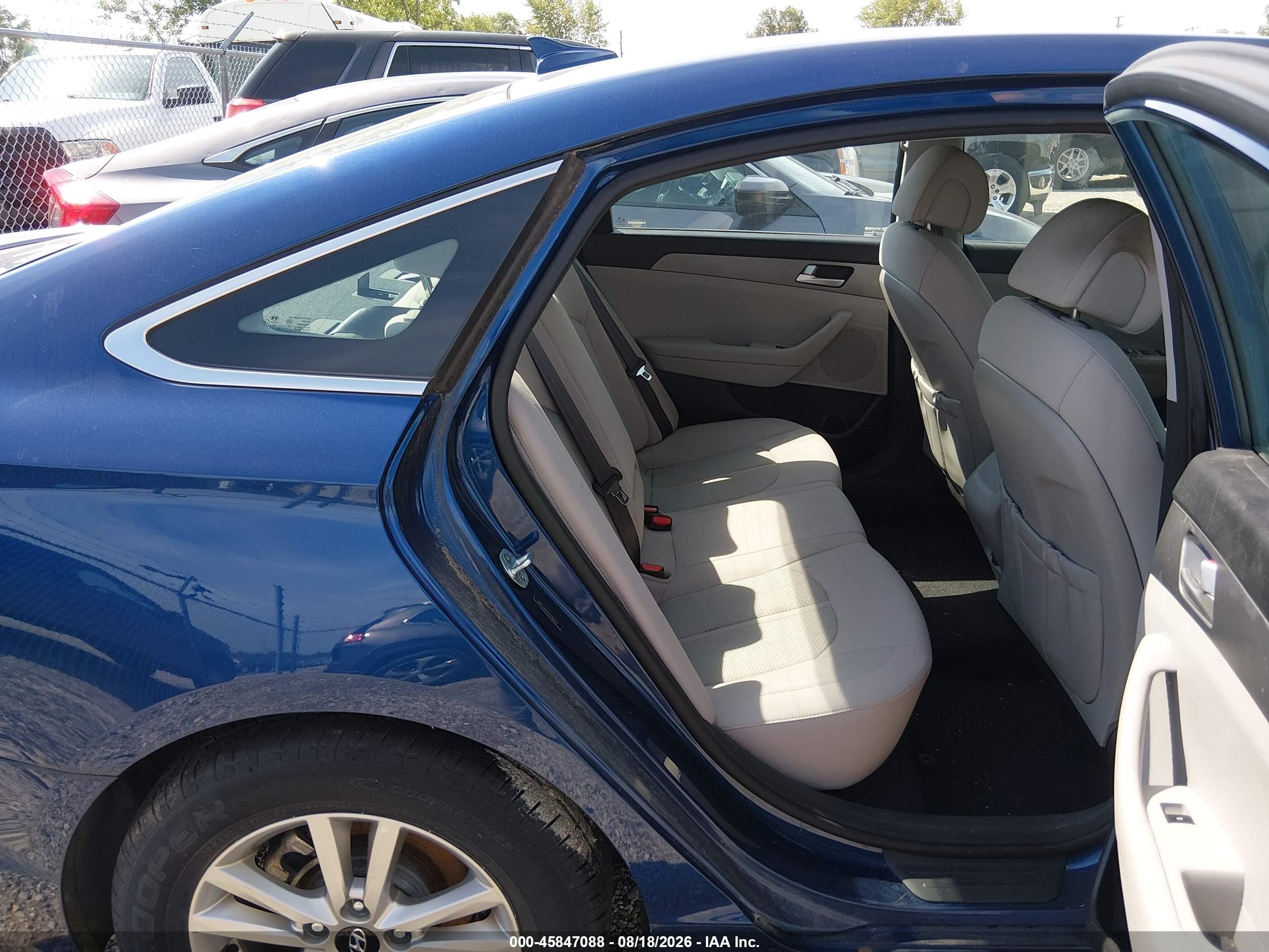2015 Hyundai Sonata Se Blue vin: 5NPE24AF0FH199427