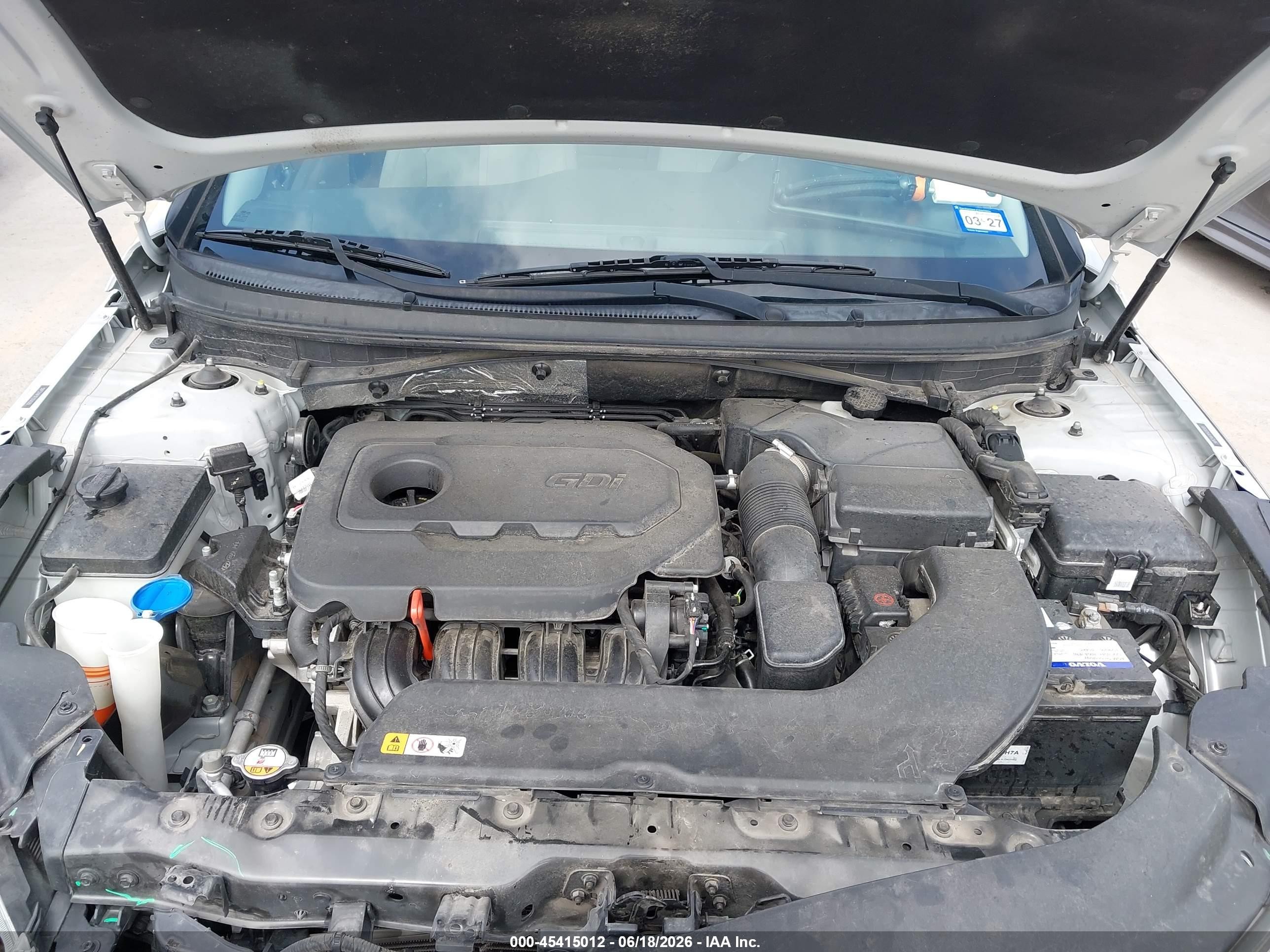 2015 Hyundai Sonata Se Silver vin: 5NPE24AF0FH200589