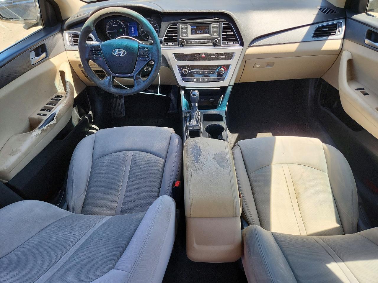 2015 Hyundai Sonata Se Синий vin: 5NPE24AF0FH200933