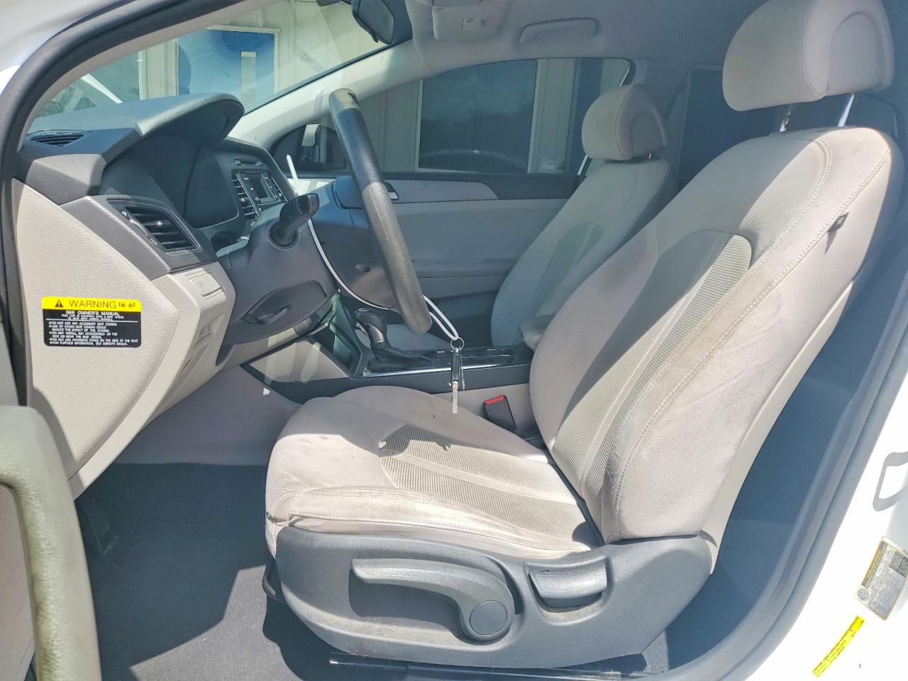 2015 Hyundai Sonata Se White vin: 5NPE24AF0FH202147