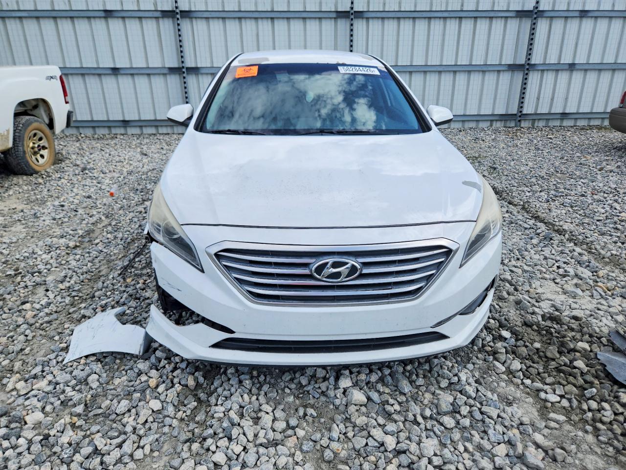 2015 Hyundai Sonata Se White vin: 5NPE24AF0FH202360
