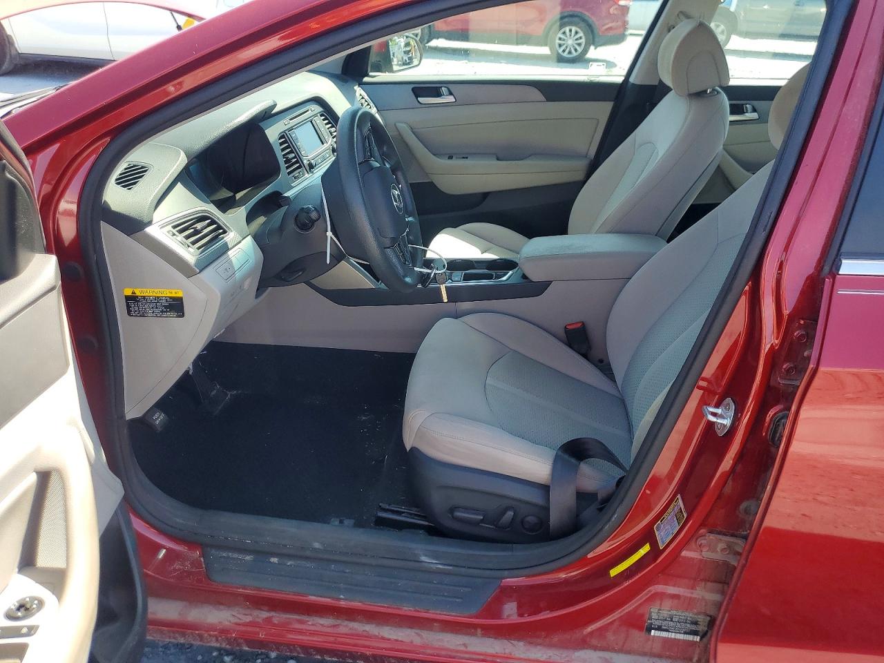 2015 Hyundai Sonata Se Red vin: 5NPE24AF0FH208157