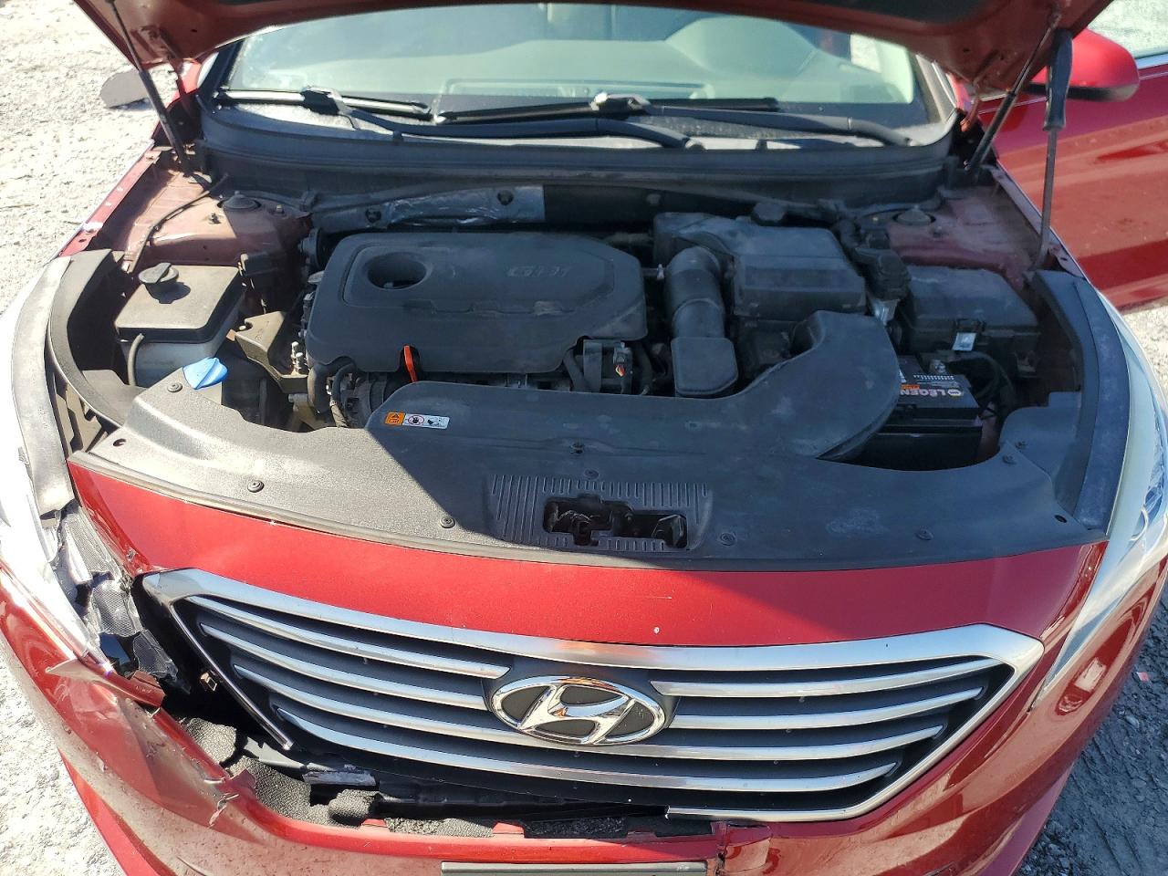 2015 Hyundai Sonata Se Red vin: 5NPE24AF0FH208157