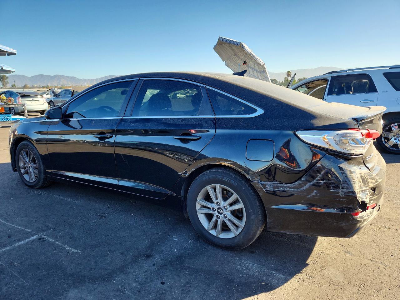 2015 Hyundai Sonata Se Black vin: 5NPE24AF0FH210409