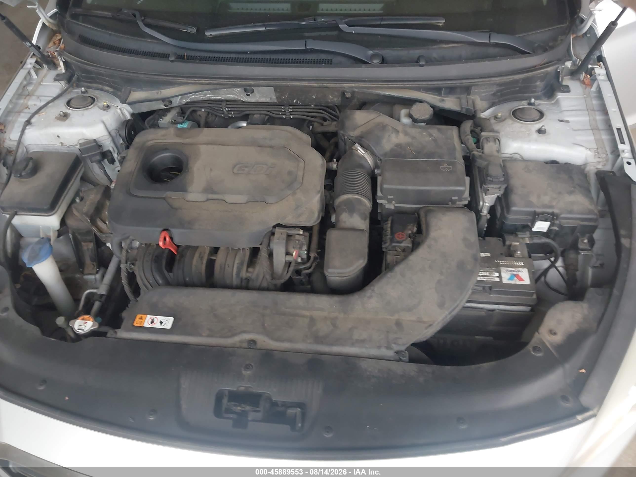 2015 Hyundai Sonata Se Silver vin: 5NPE24AF0FH210457