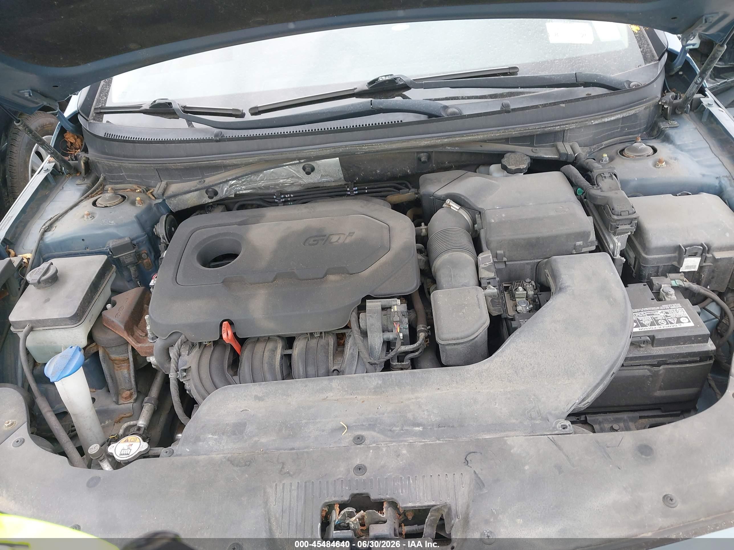 2015 Hyundai Sonata Se Blue vin: 5NPE24AF0FH210944
