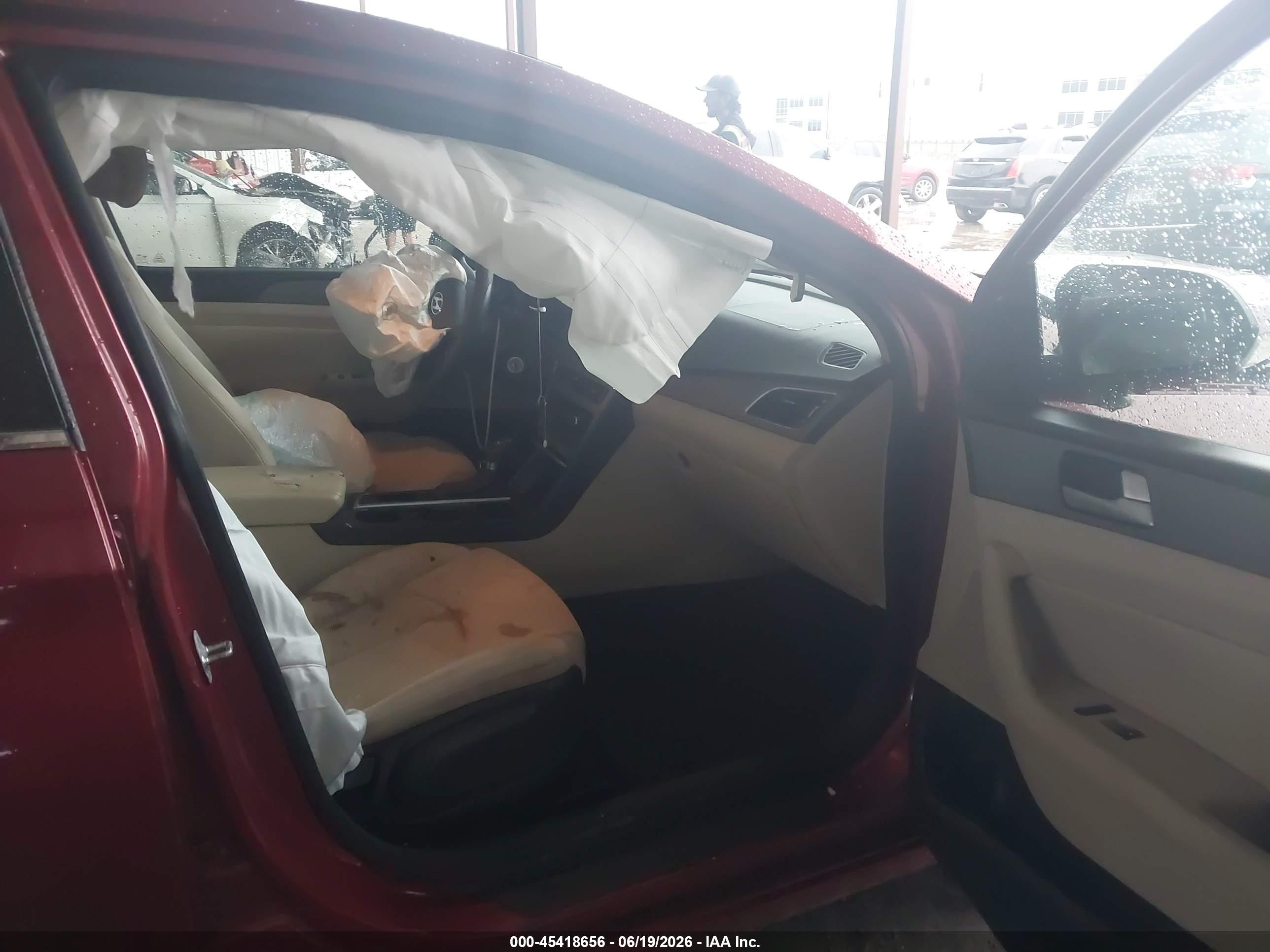 2015 Hyundai Sonata Se Red vin: 5NPE24AF0FH221071
