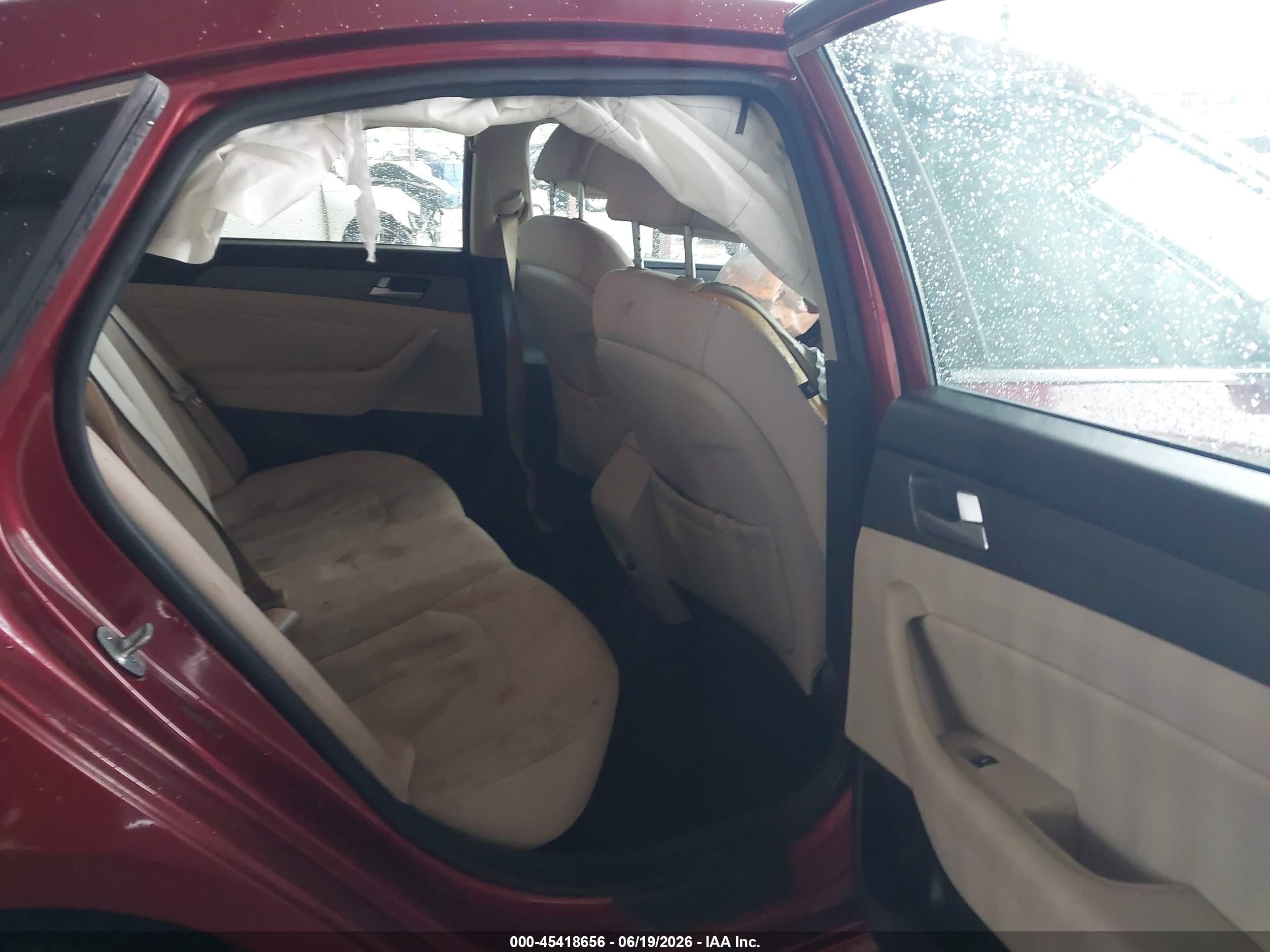 2015 Hyundai Sonata Se Red vin: 5NPE24AF0FH221071