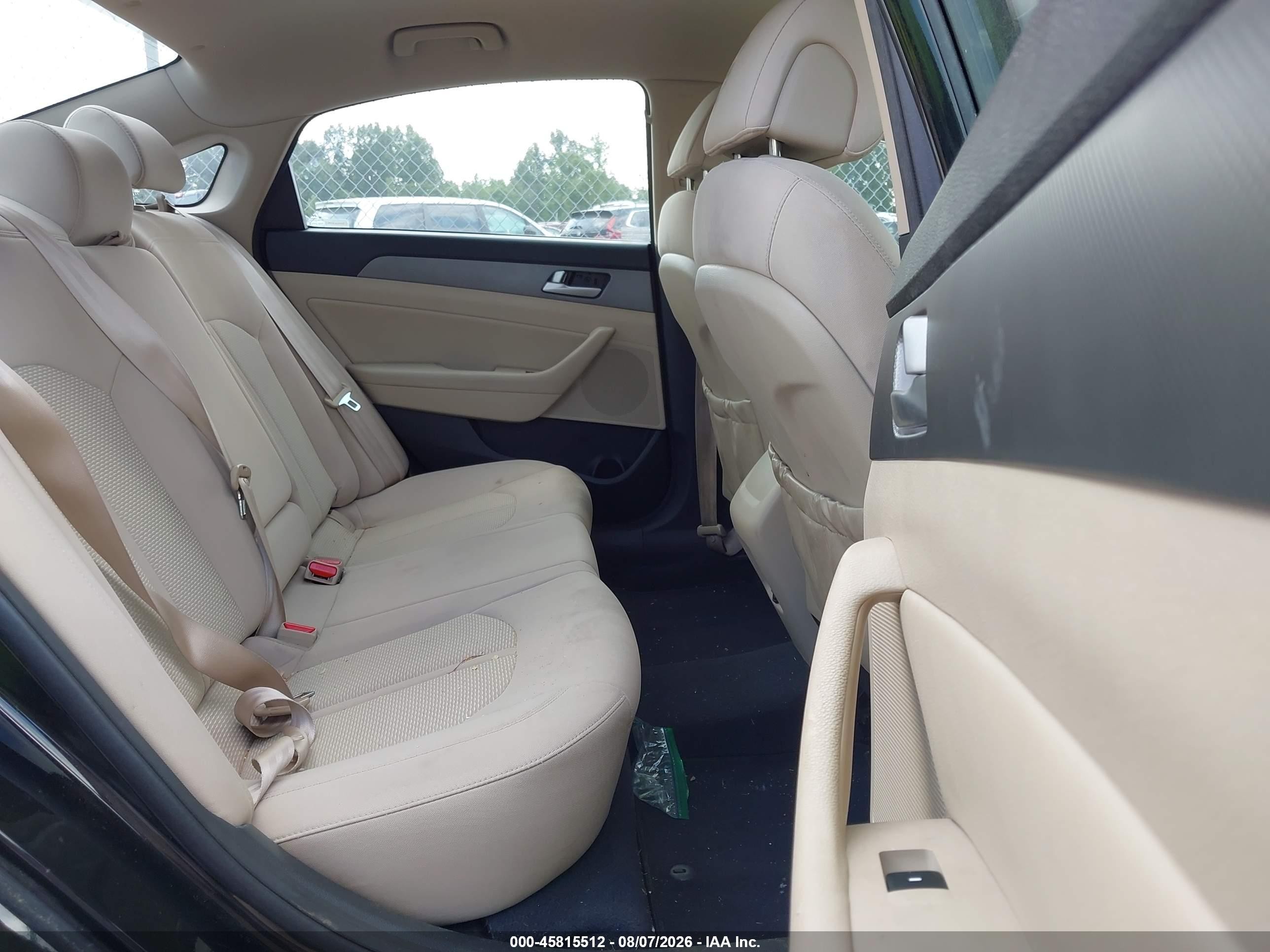 2015 Hyundai Sonata Se Black vin: 5NPE24AF0FH222320