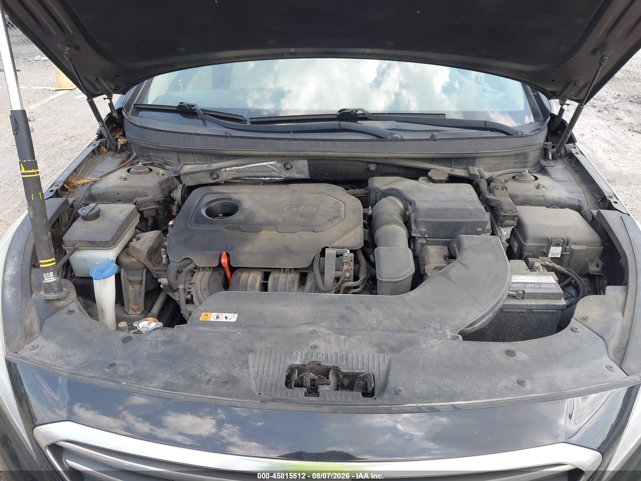 2015 Hyundai Sonata Se Black vin: 5NPE24AF0FH222320