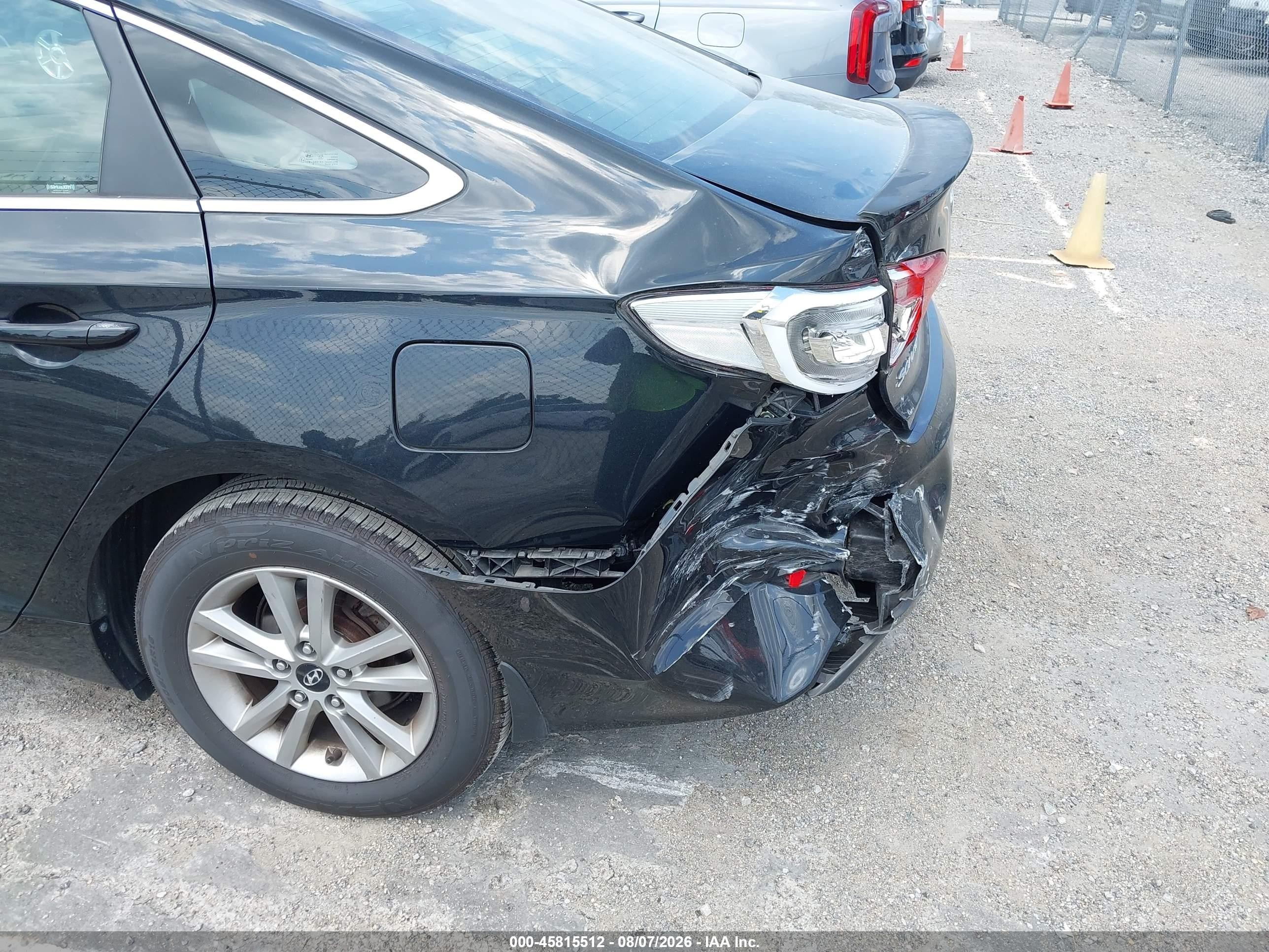 2015 Hyundai Sonata Se Black vin: 5NPE24AF0FH222320