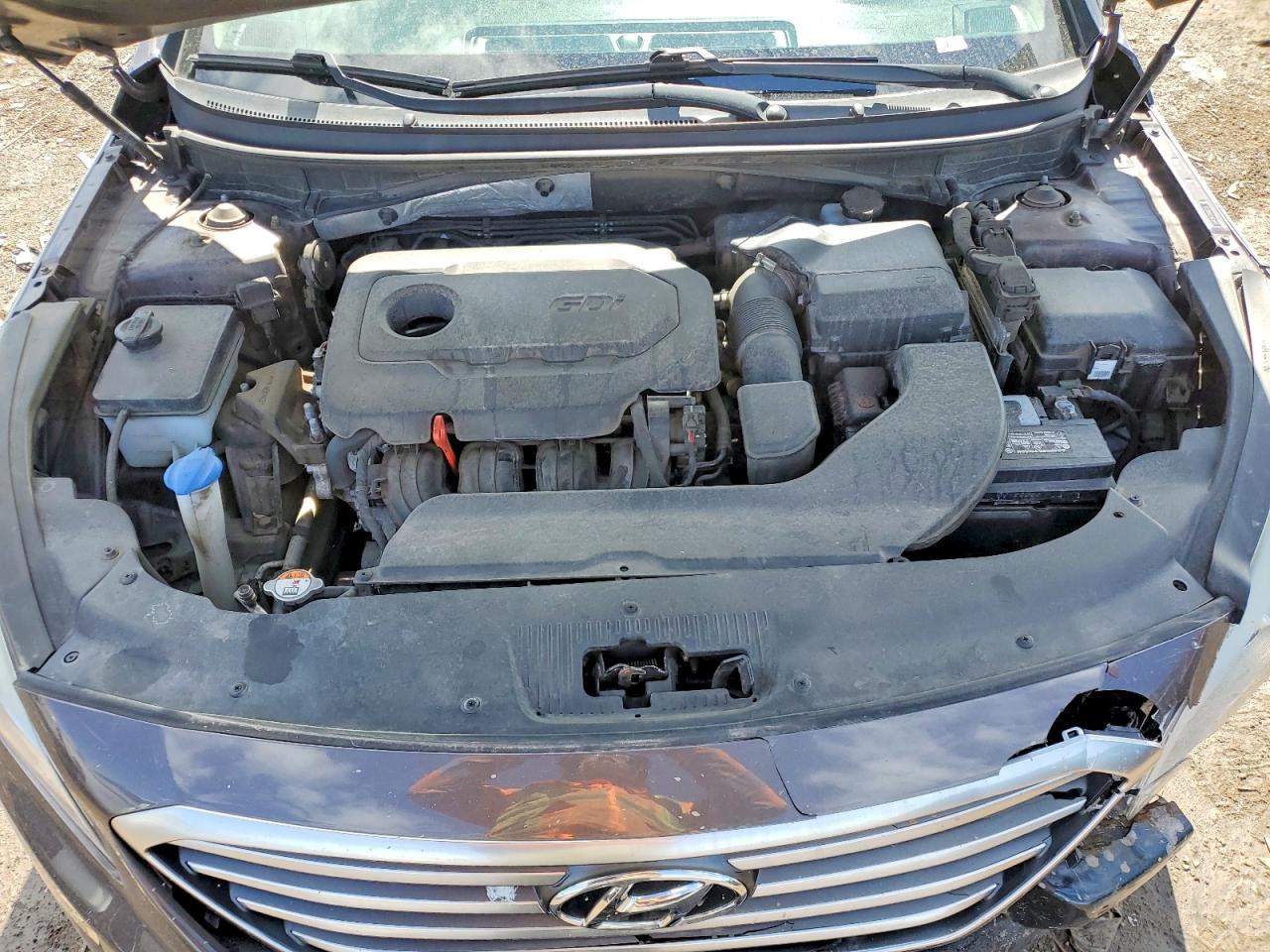 2015 Hyundai Sonata Se Charcoal vin: 5NPE24AF0FH222379