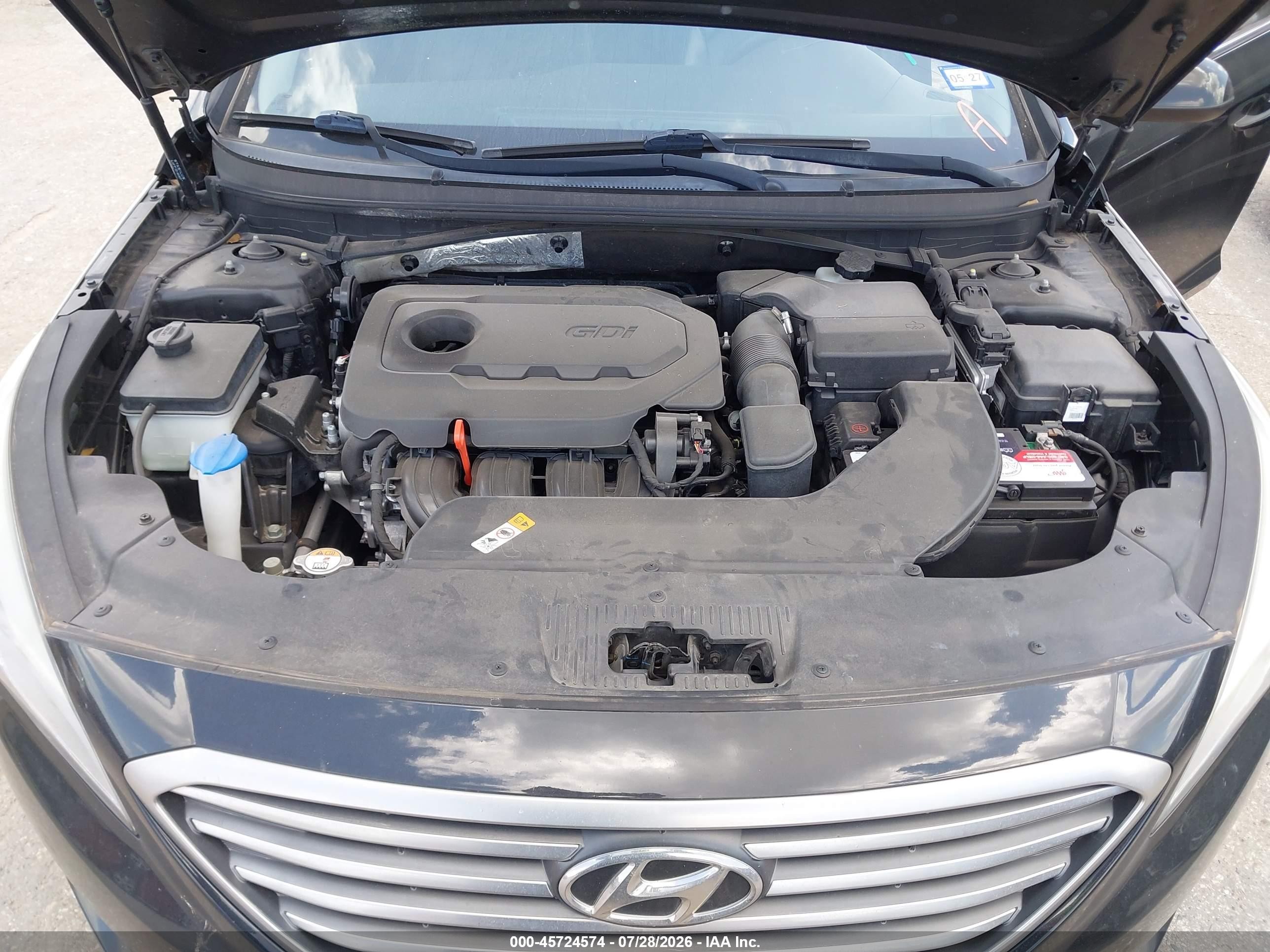 2015 Hyundai Sonata Se Black vin: 5NPE24AF0FH223936
